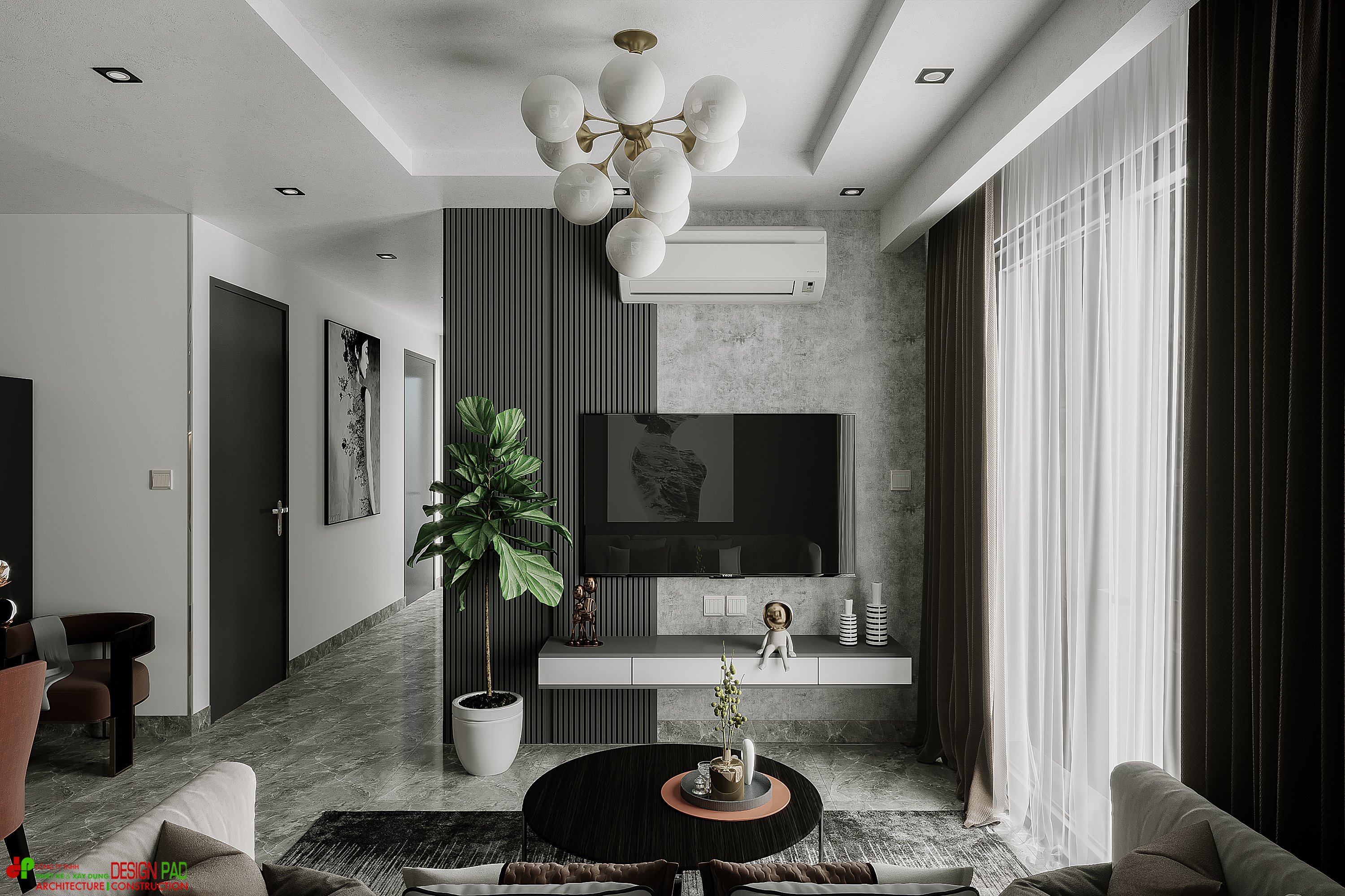 Thiết kế nội thất Chung Cư tại Hồ Chí Minh Vinhome Grand Park Apartment Project 1619407081 0