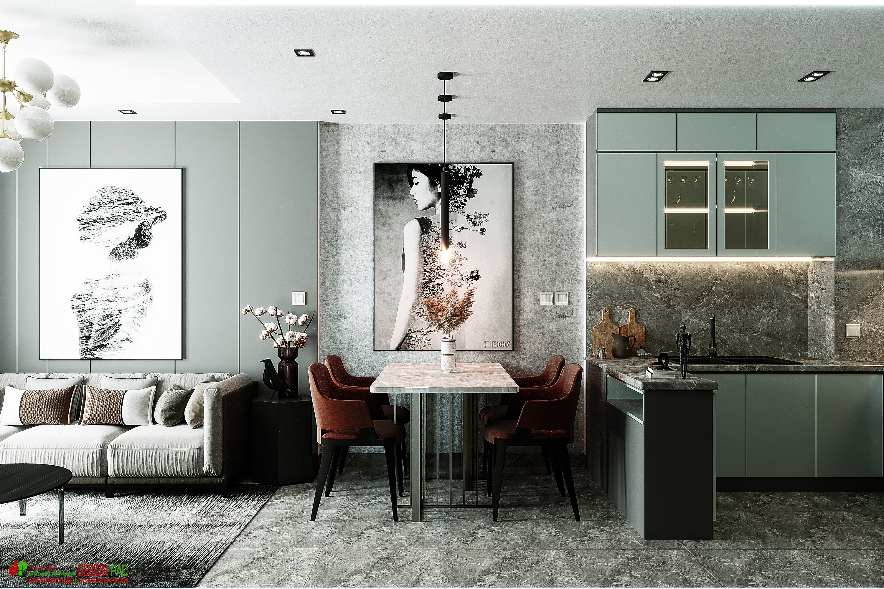 Thiết kế nội thất Chung Cư tại Hồ Chí Minh Vinhome Grand Park Apartment Project 1619407082 5