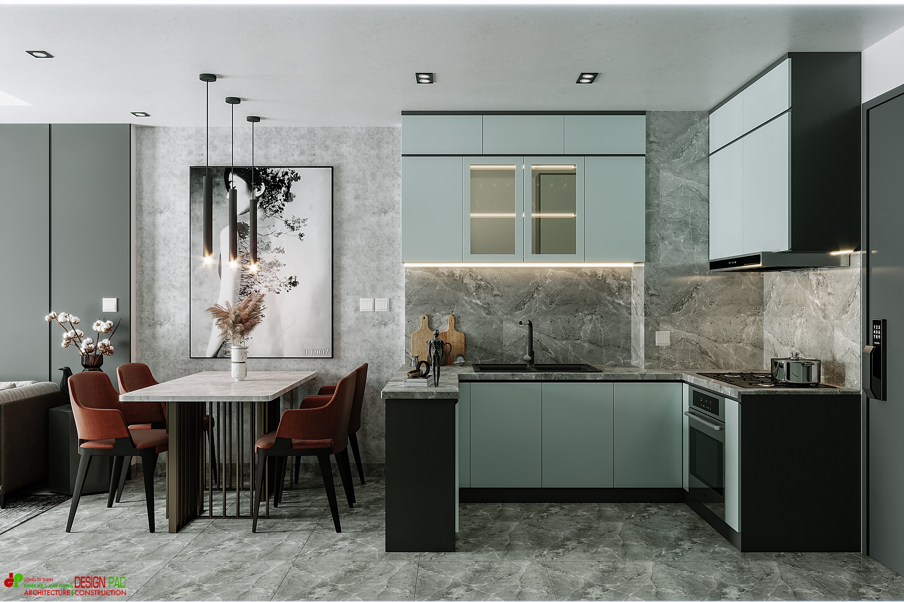 Thiết kế nội thất Chung Cư tại Hồ Chí Minh Vinhome Grand Park Apartment Project 1619407086 4