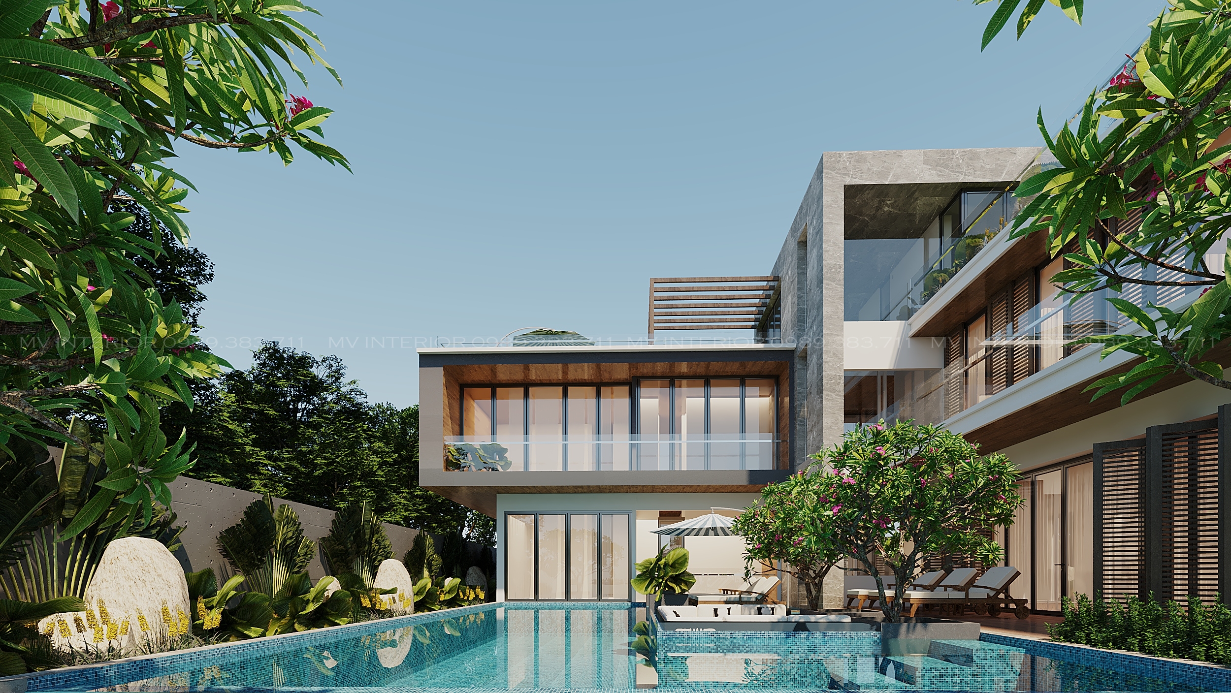 Thiết kế Biệt Thự tại Vĩnh Phúc biệt thự nghỉ dưỡng đại lải 1623336466 0