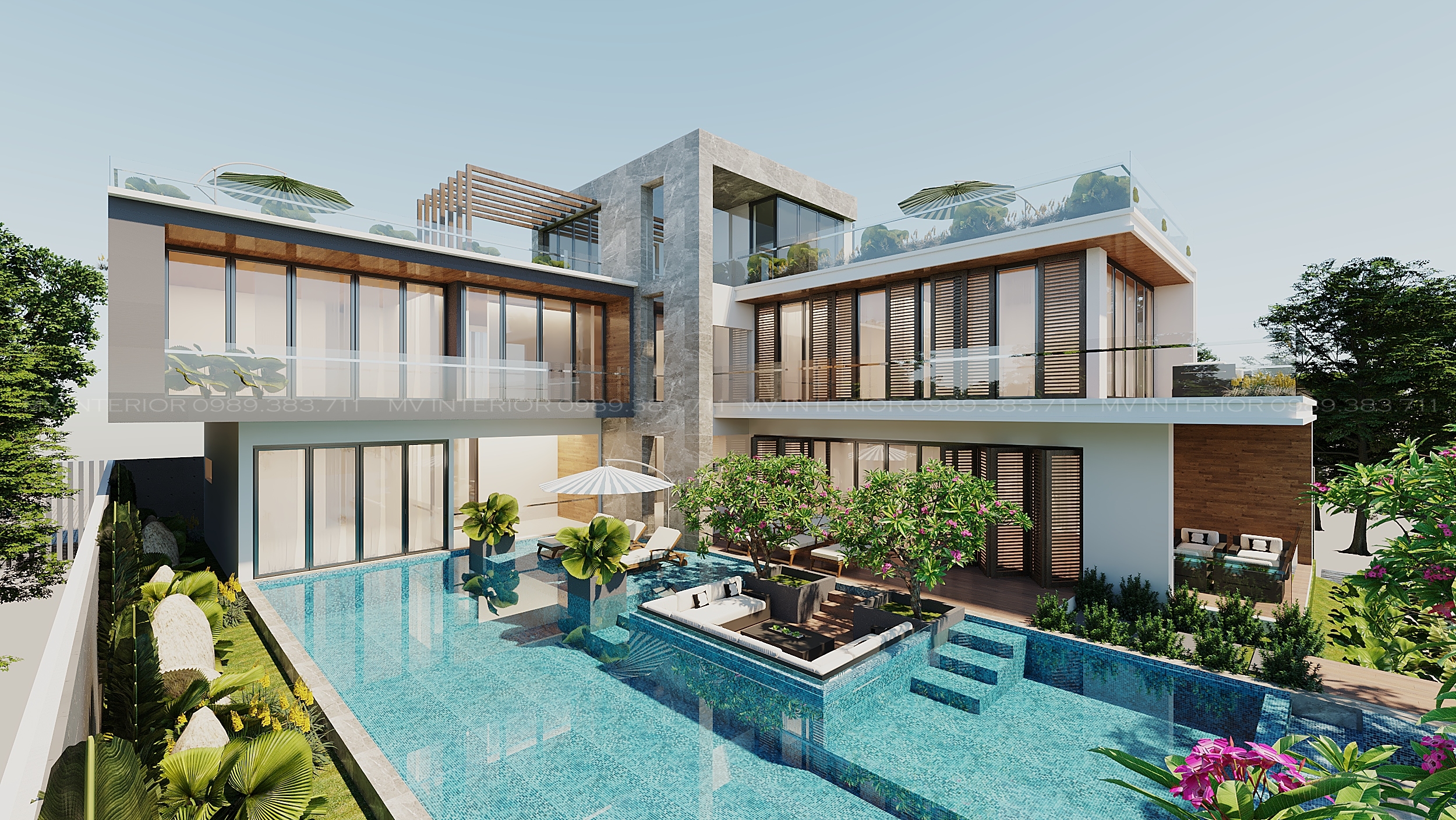 Thiết kế Biệt Thự tại Vĩnh Phúc biệt thự nghỉ dưỡng đại lải 1623336466 3