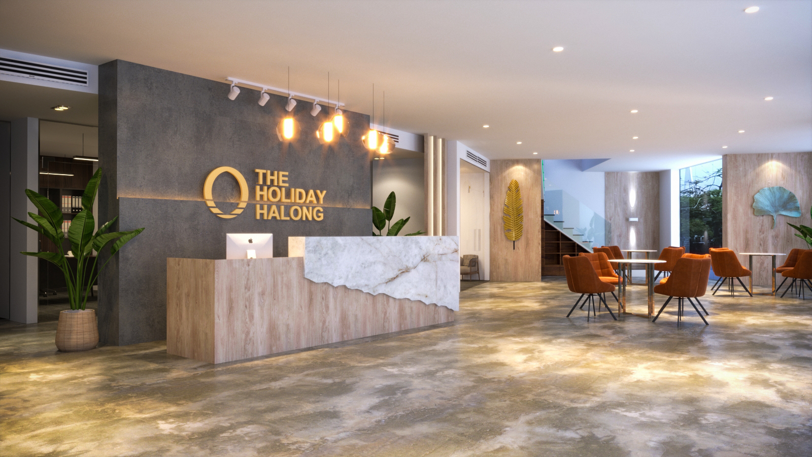 Thiết kế nội thất Công Trình Công Cộng tại Quảng Ninh nhà mẫu Hạ Long 1625213587 0