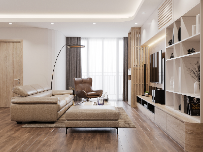 Thiết kế nội thất Chung Cư tại Hà Nội chung cư anh Hùng