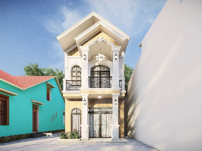 Thiết kế Nhà Mặt Phố tại Đồng Nai BIỆT THỰ PHỐ LÁNG ME