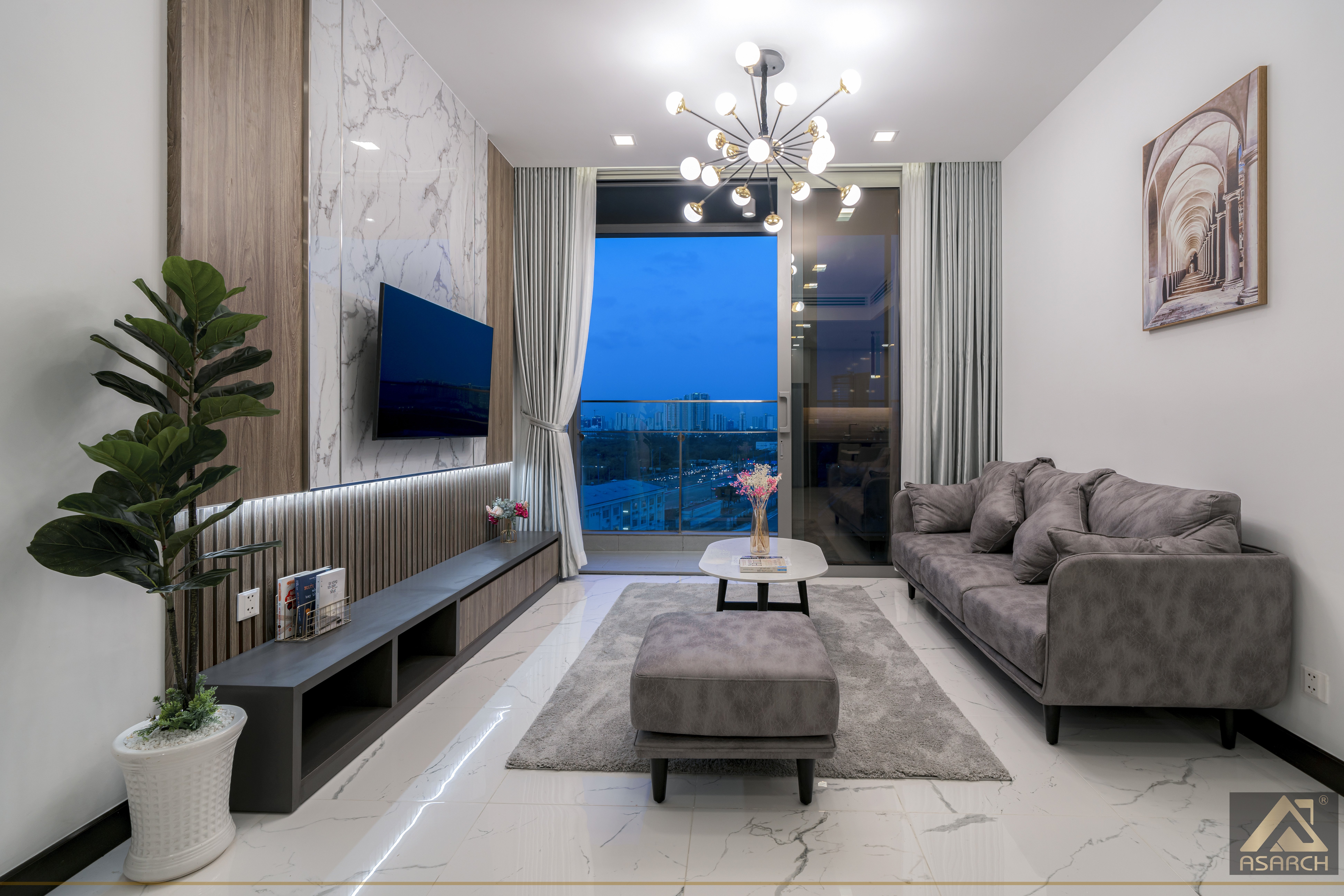 Thiết kế nội thất Chung Cư tại Hồ Chí Minh NỘI THẤT CĂN HỘ LINDEN EMPIRE CITY - INTERIOR 1628905191 2