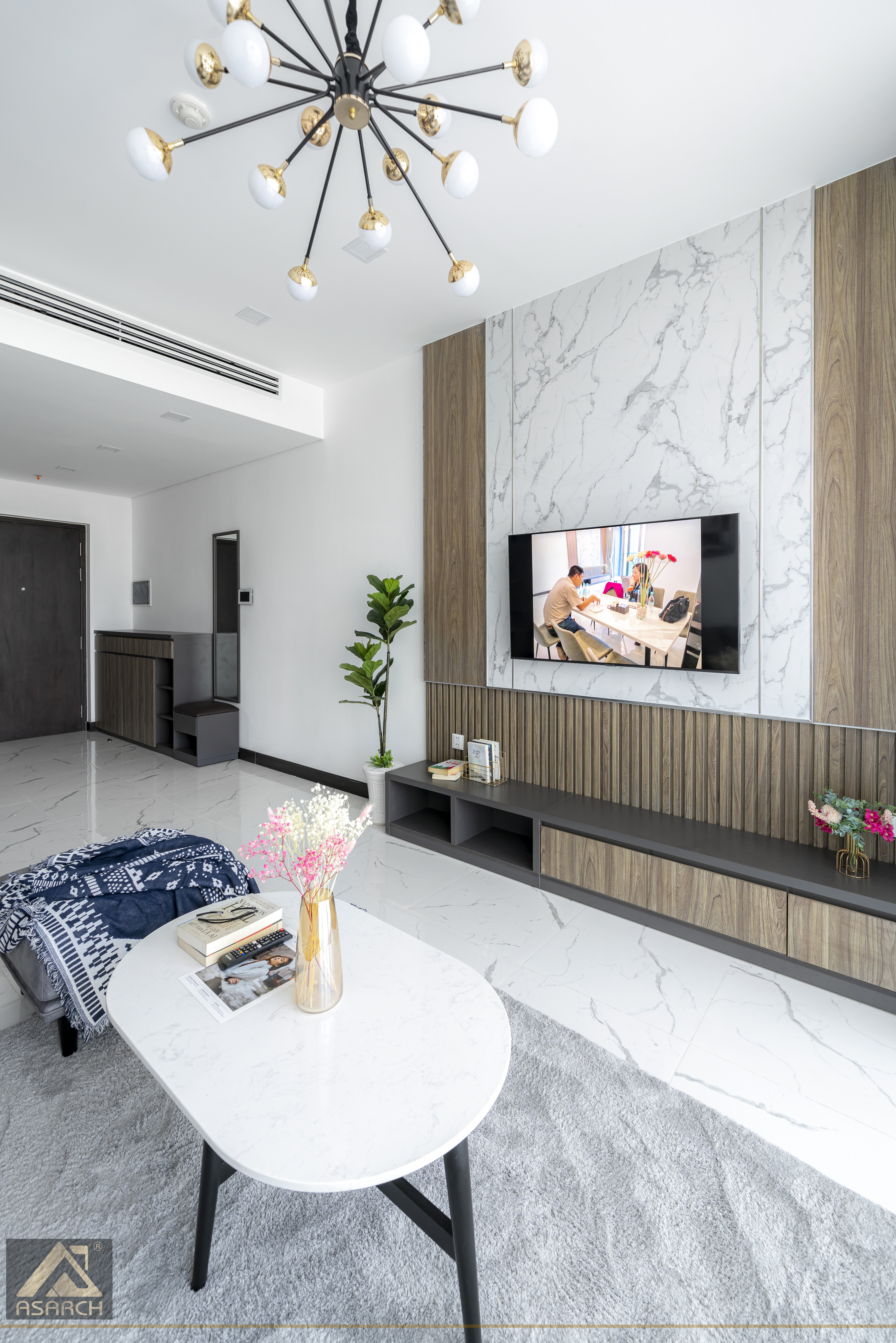 Thiết kế nội thất Chung Cư tại Hồ Chí Minh NỘI THẤT CĂN HỘ LINDEN EMPIRE CITY - INTERIOR 1628905191 4