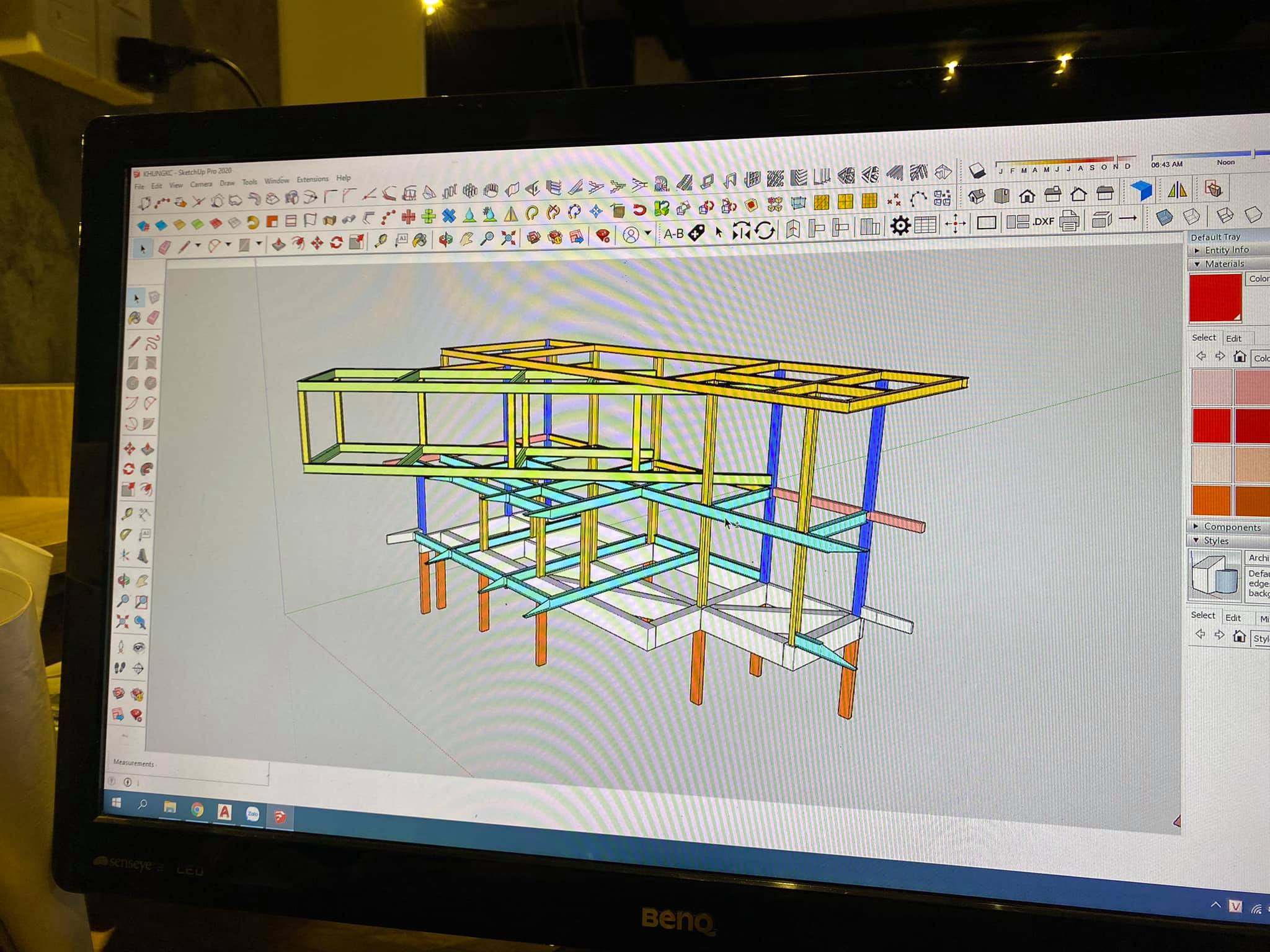 Thiết kế nội thất Nhà tại Bình Dương Shop House_KT Nhà Bạn 1629082224 5