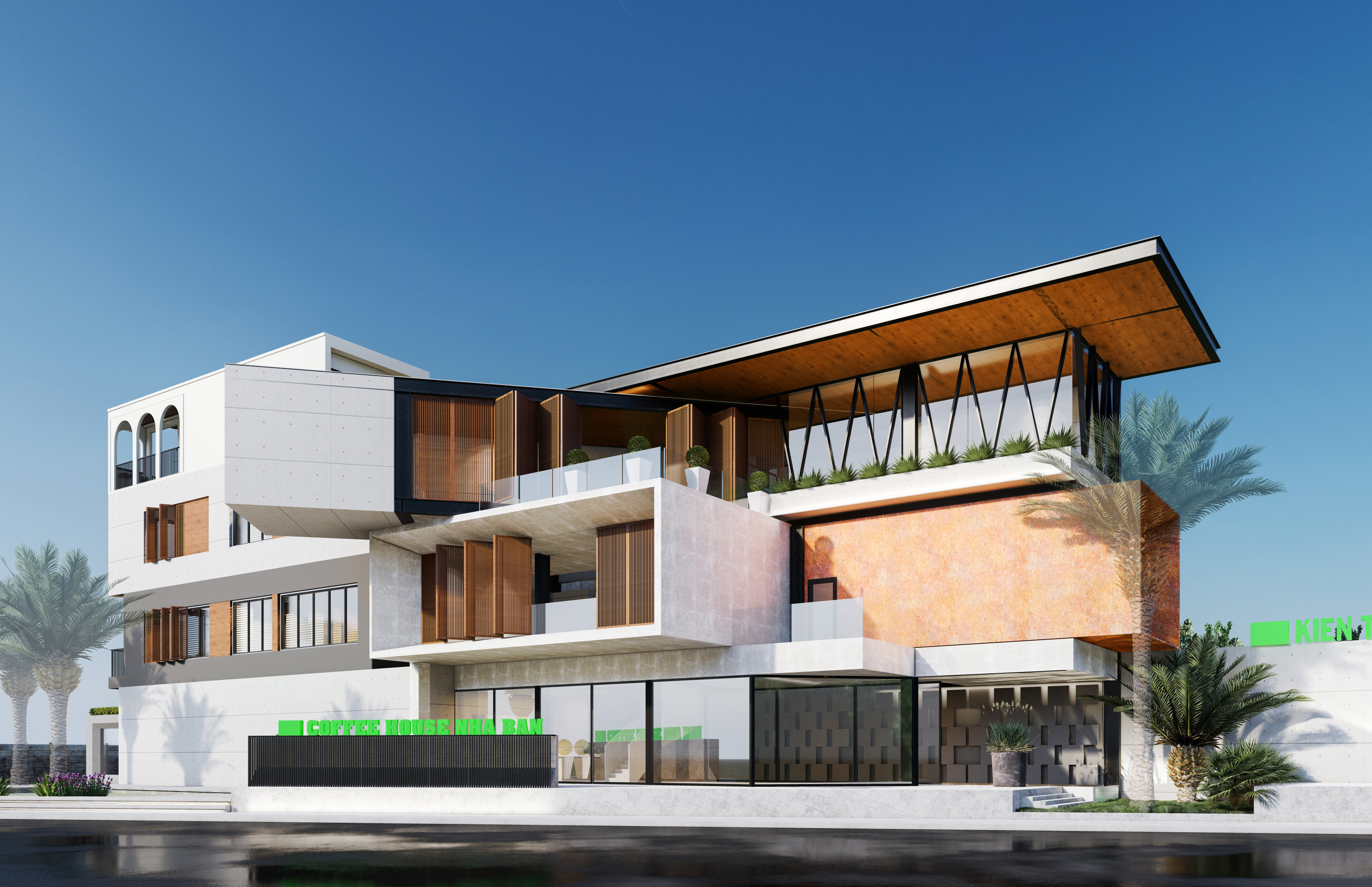 Thiết kế nội thất Nhà tại Bình Dương Shop House_KT Nhà Bạn 1629082226 2