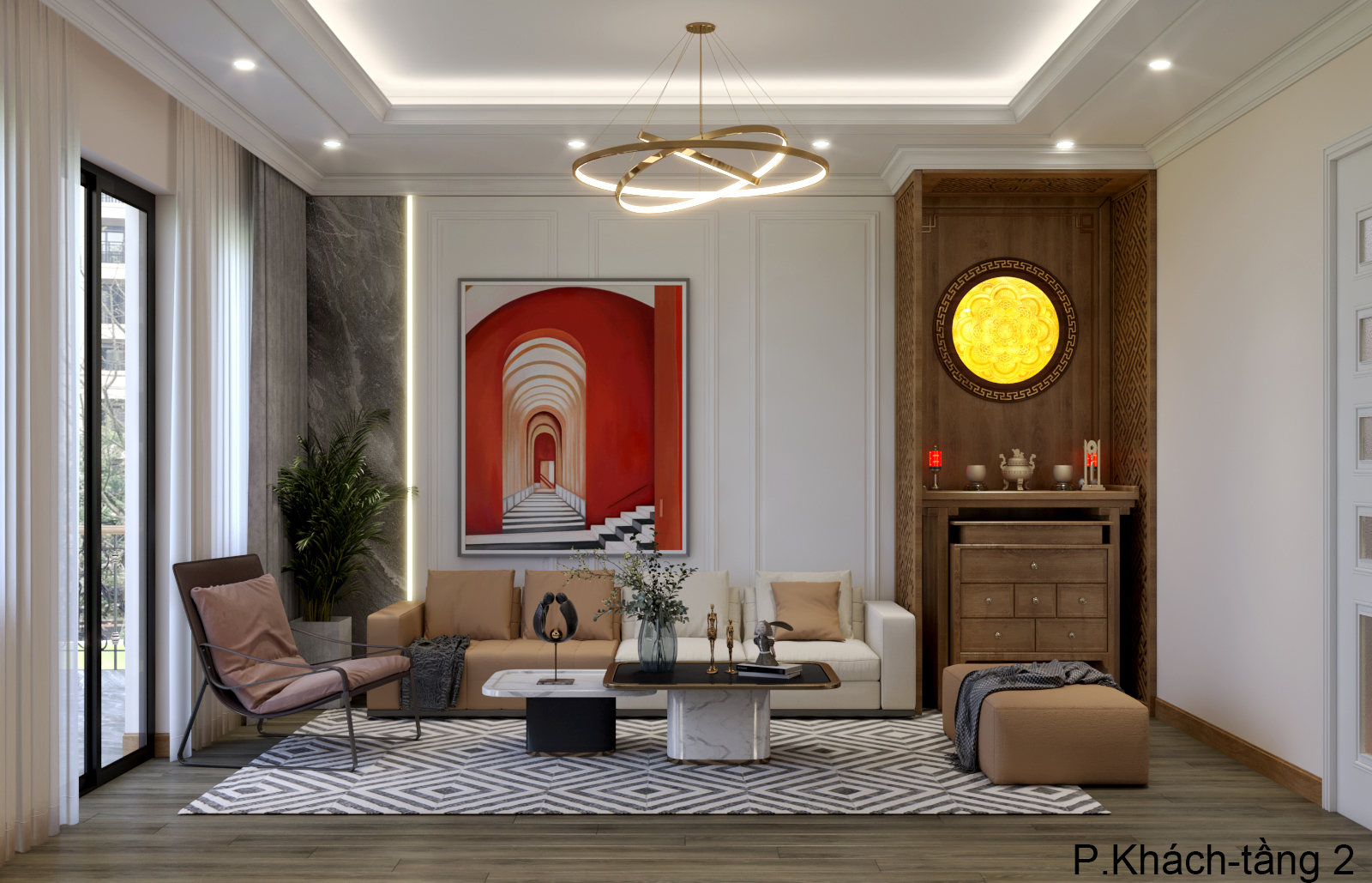 Thiết kế nội thất Nhà Mặt Phố tại Hà Nội Nhà phố Kim Giang 1630573751 1