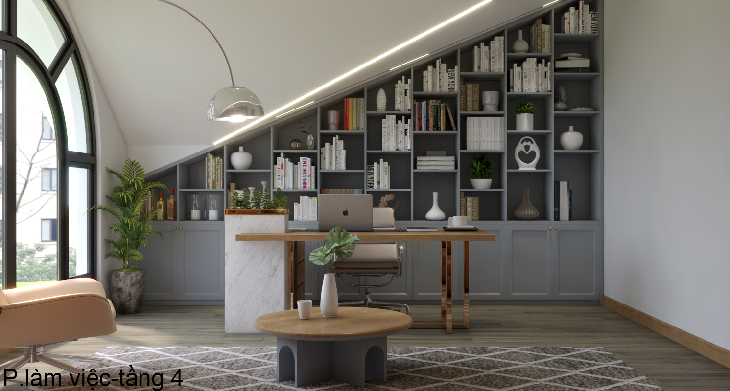 Thiết kế nội thất Nhà Mặt Phố tại Hà Nội Nhà phố Kim Giang 1630573752 10