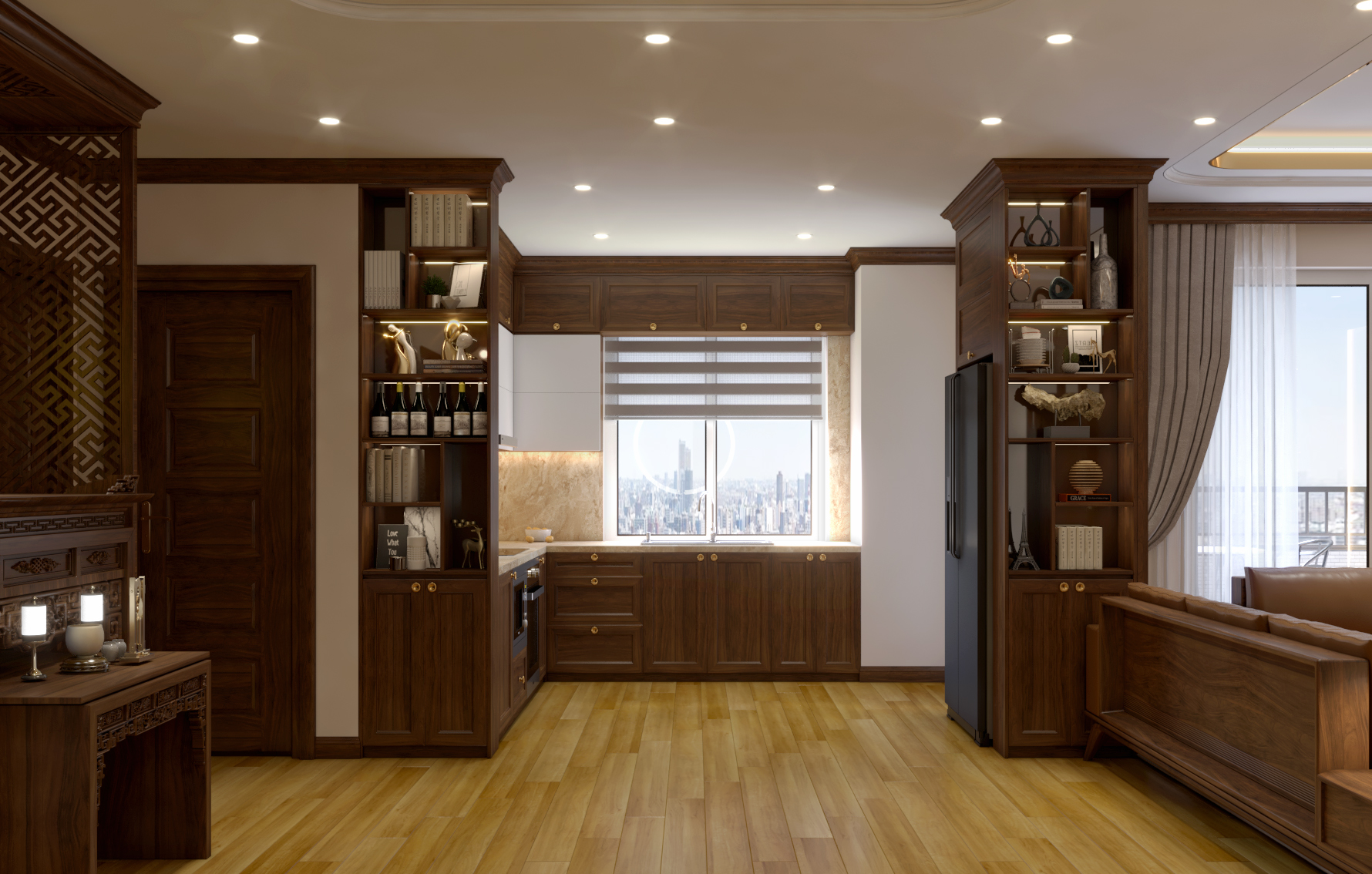 Thiết kế nội thất Chung Cư tại Hà Nội Chung cư Nguyễn Chánh 1630592344 2