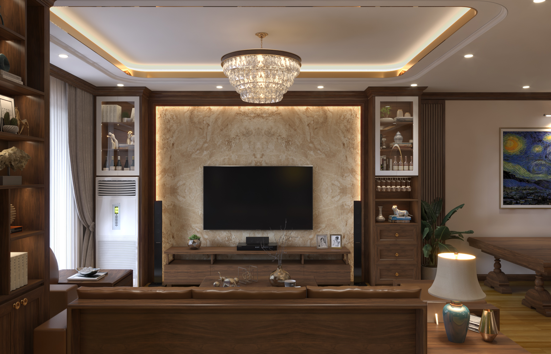 Thiết kế nội thất Chung Cư tại Hà Nội Chung cư Nguyễn Chánh 1630592346 3