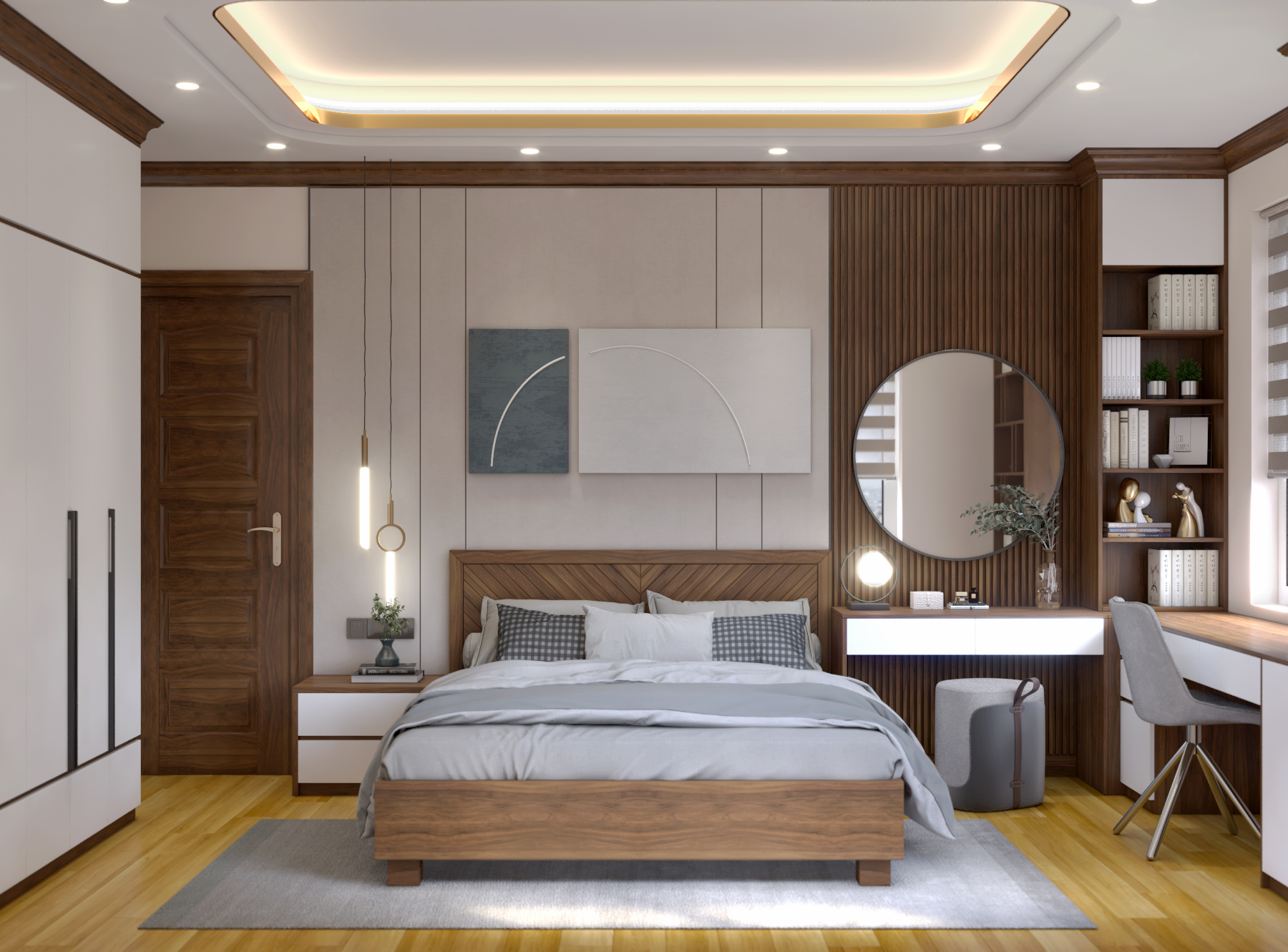 Thiết kế nội thất Chung Cư tại Hà Nội Chung cư Nguyễn Chánh 1630592346 4