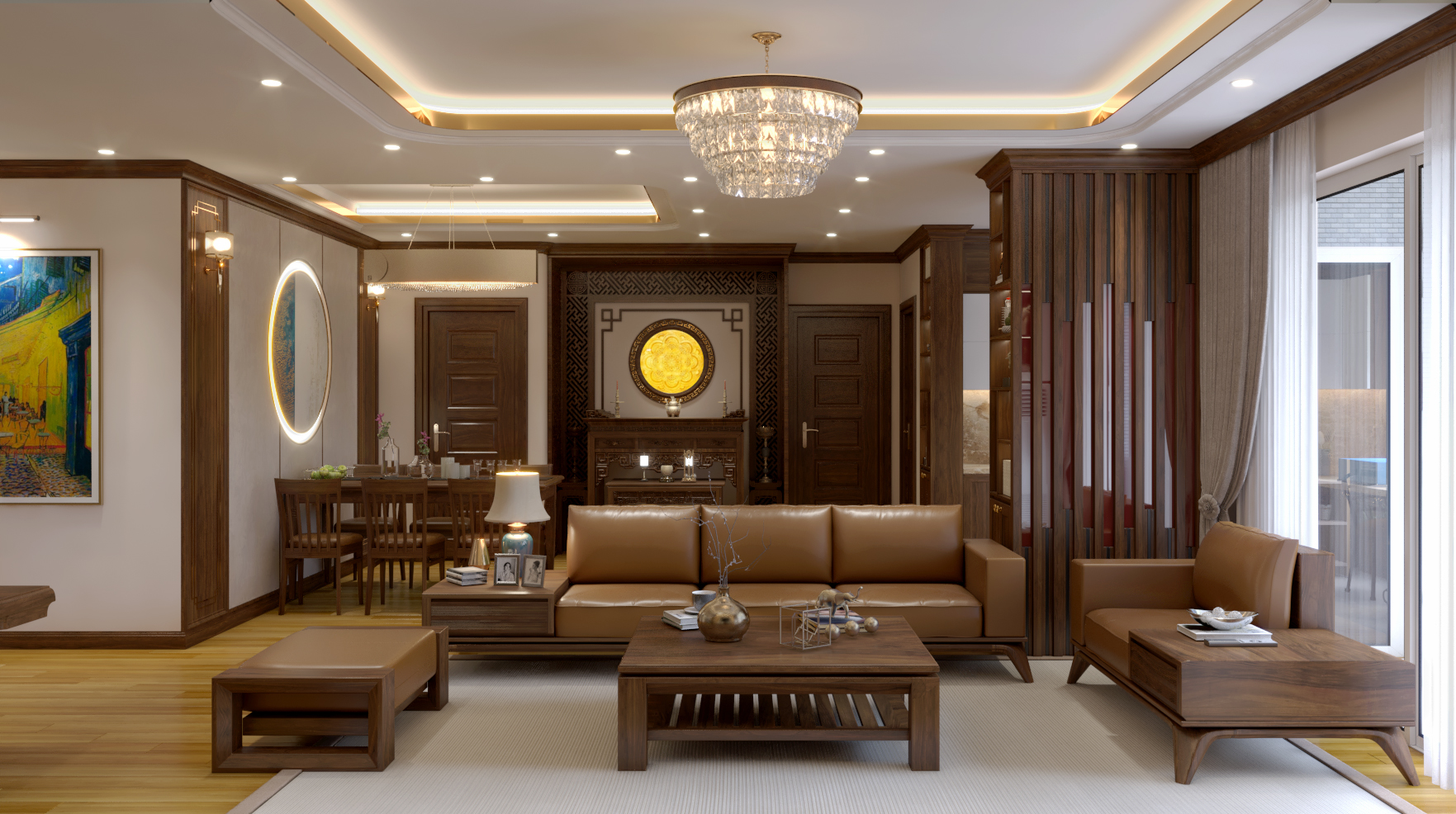 Thiết kế nội thất Chung Cư tại Hà Nội Chung cư Nguyễn Chánh 1630592346 6