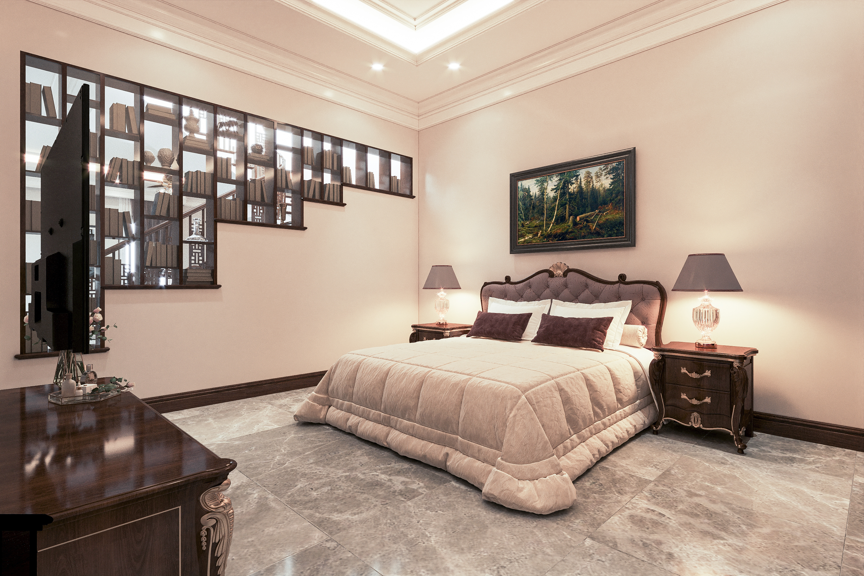 Thiết kế nội thất Nhà Mặt Phố tại Bắc Ninh Nội thất Nhà Cô May 1631760144 2