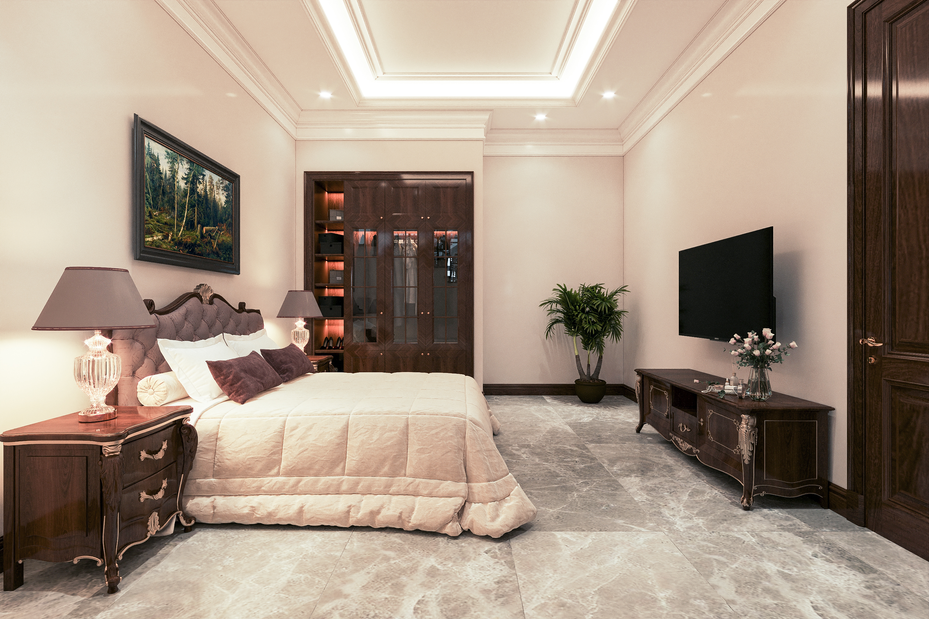 Thiết kế nội thất Nhà Mặt Phố tại Bắc Ninh Nội thất Nhà Cô May 1631760144 3