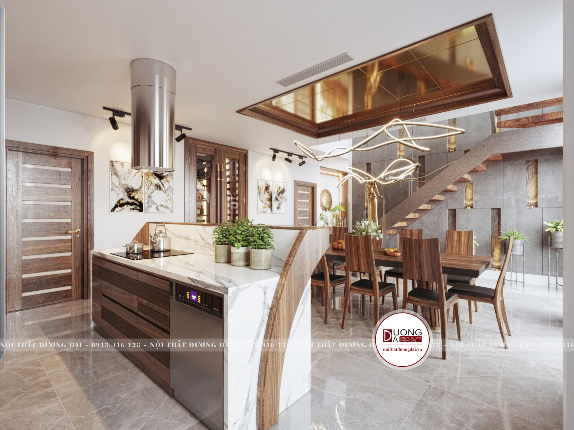 Thiết kế nội thất Chung Cư tại Hà Nội SKY VILLA 01 1632153541 3