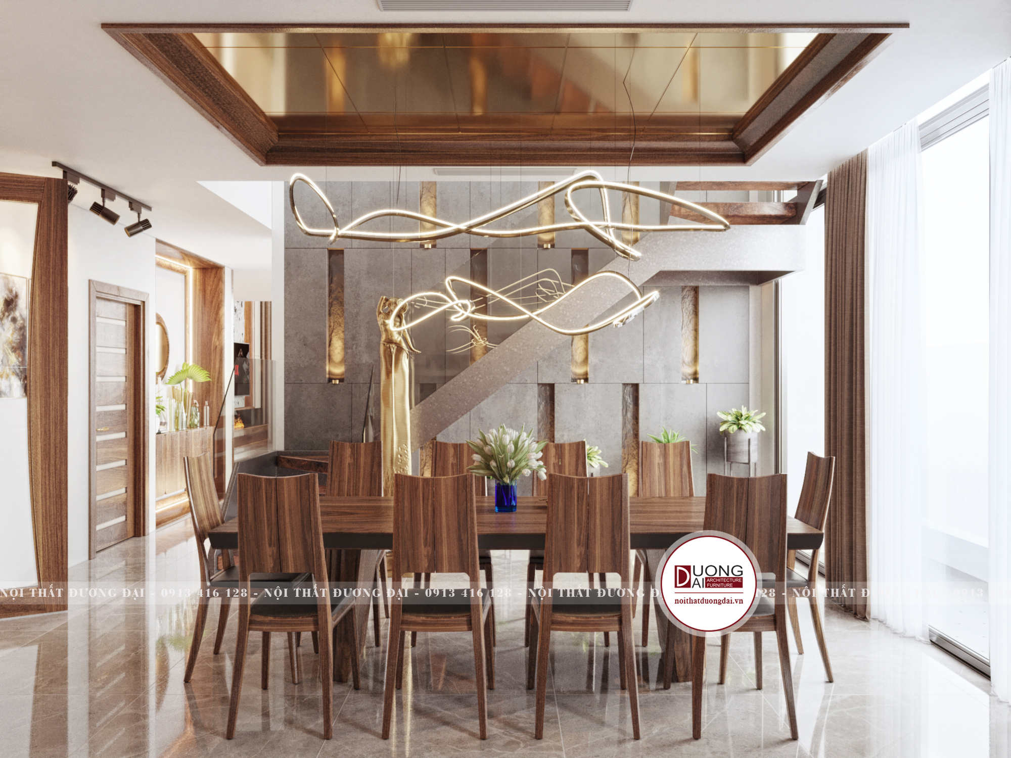 Thiết kế nội thất Chung Cư tại Hà Nội SKY VILLA 01 1632153541 5