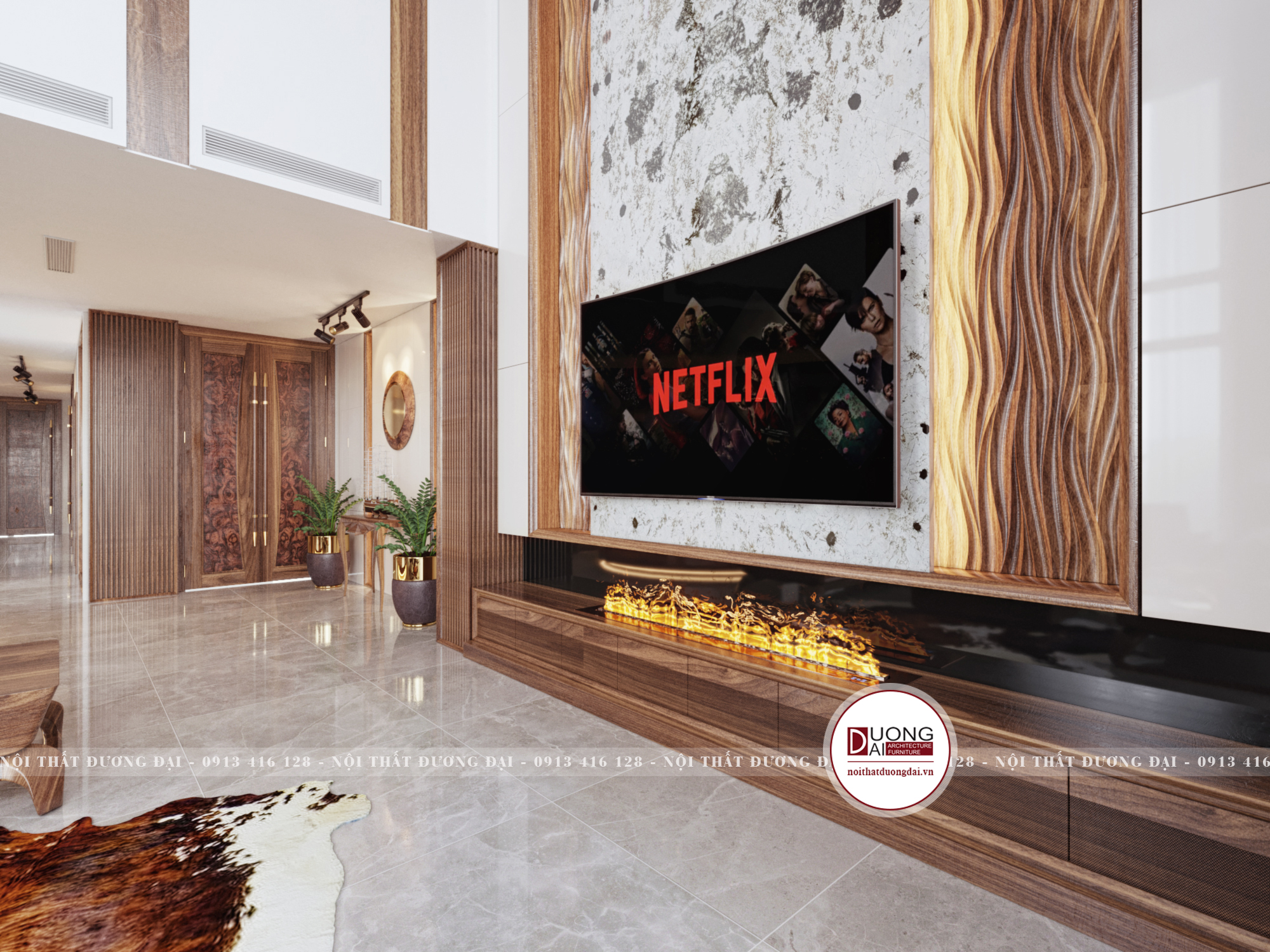 Thiết kế nội thất Chung Cư tại Hà Nội SKY VILLA 01 1632153542 11