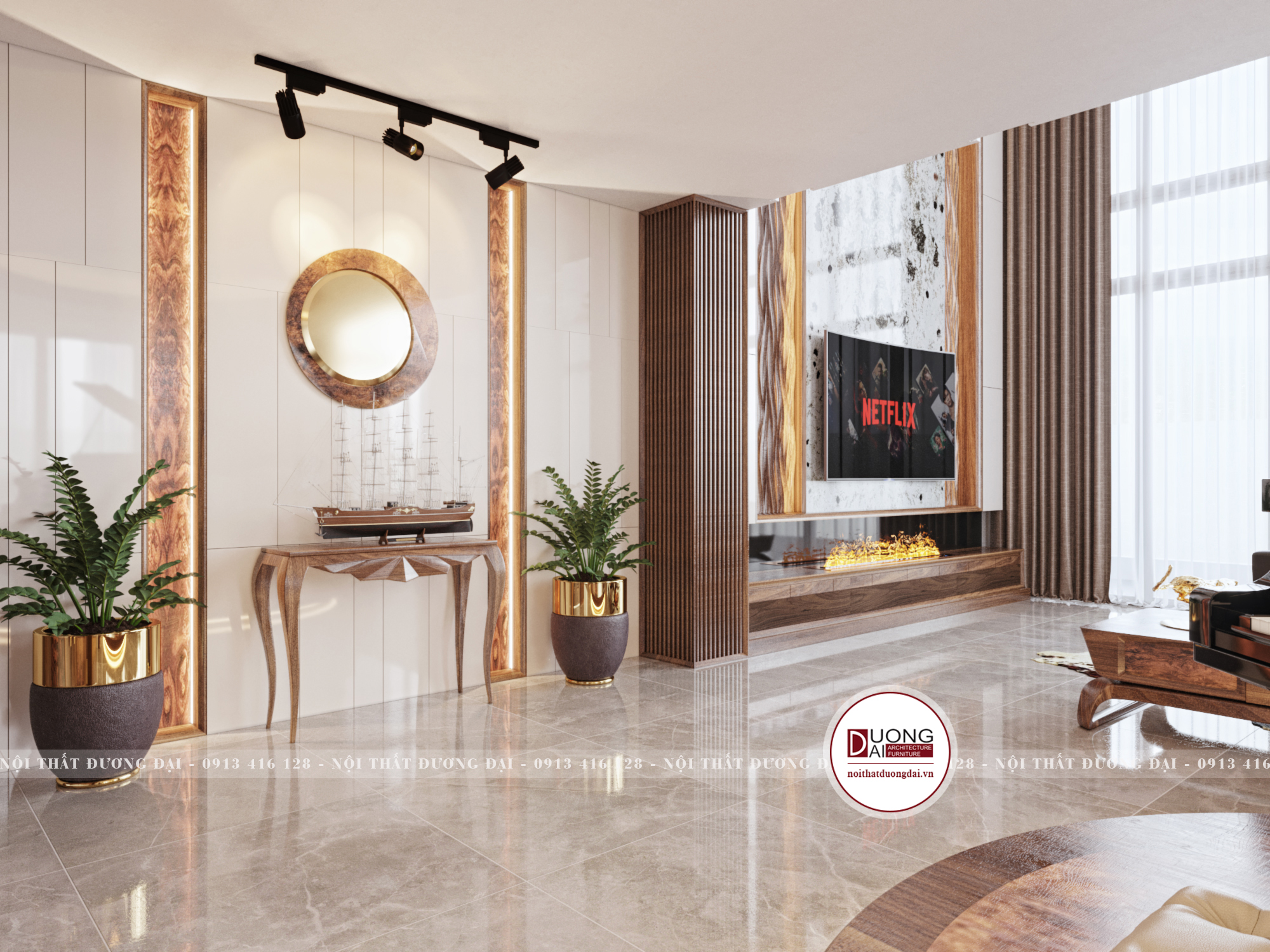 Thiết kế nội thất Chung Cư tại Hà Nội SKY VILLA 01 1632153542 8