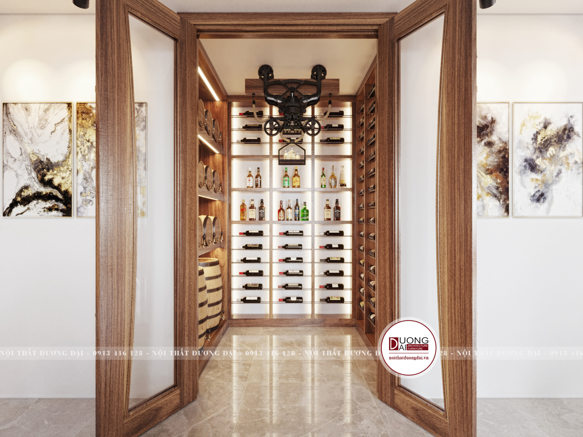 Thiết kế nội thất Chung Cư tại Hà Nội SKY VILLA 01 1632153543 12