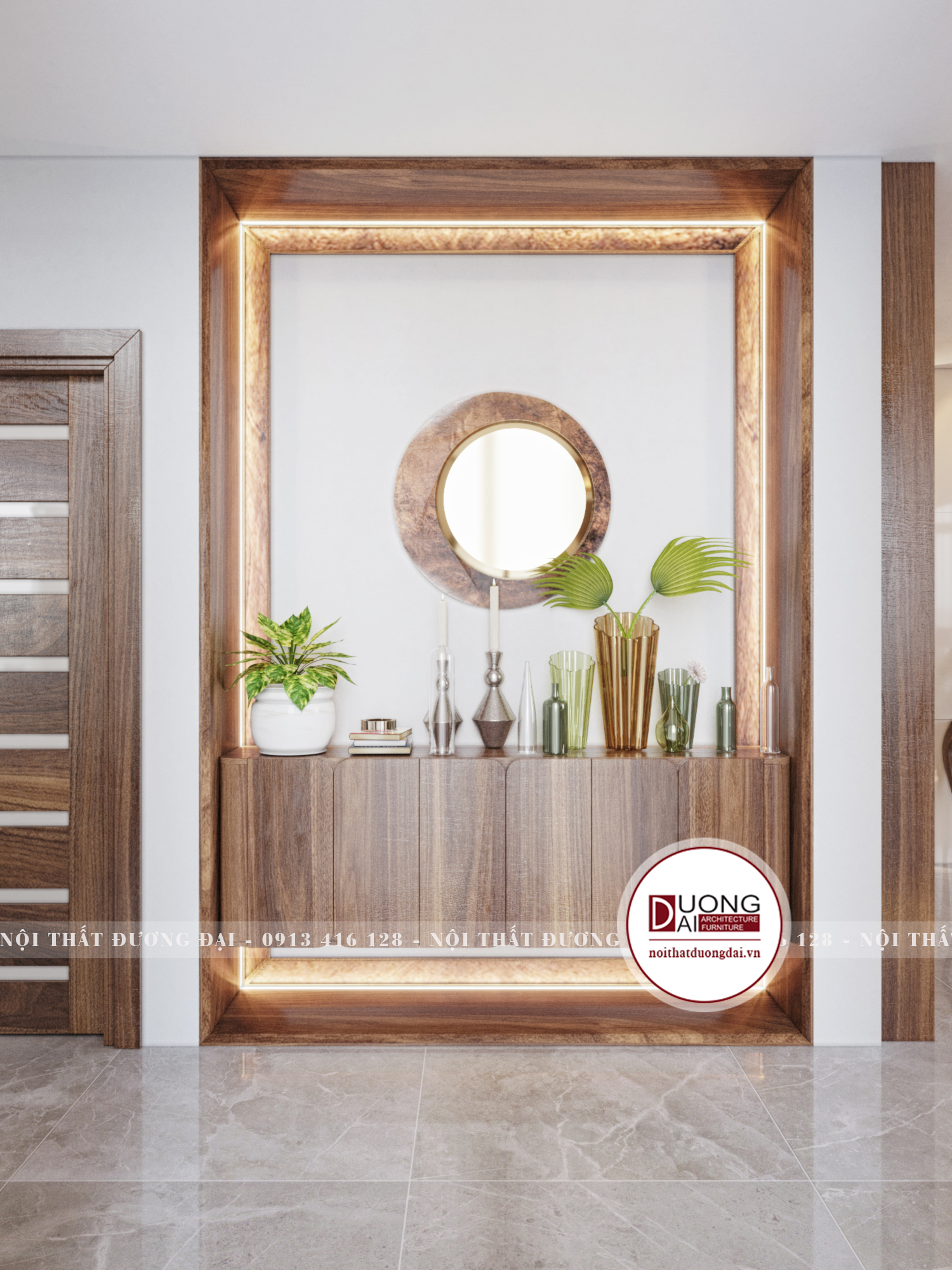 Thiết kế nội thất Chung Cư tại Hà Nội SKY VILLA 01 1632153543 13