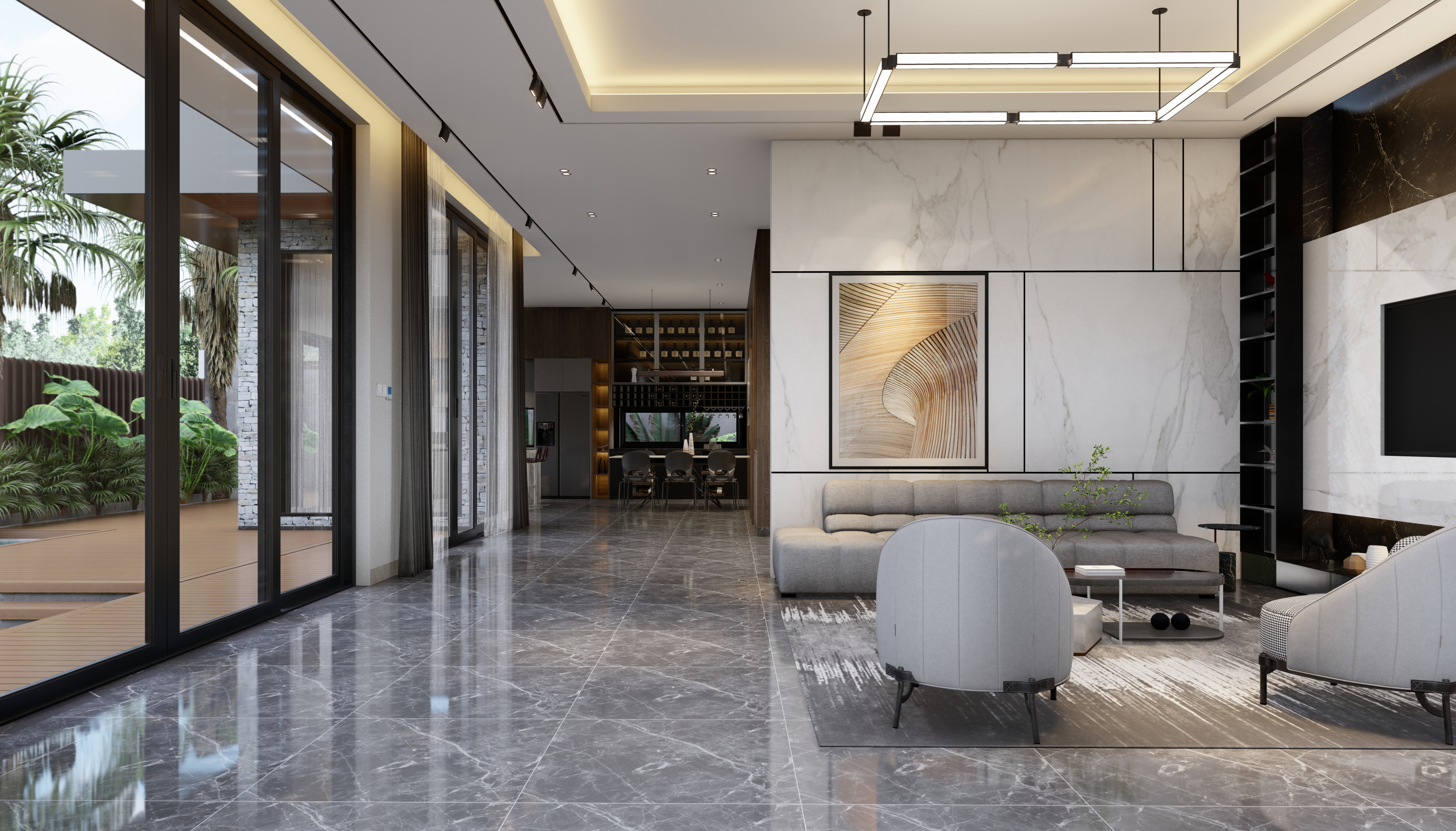 Thiết kế Biệt Thự tại Bình Dương BT HIỆN ĐẠI 1632971766 6