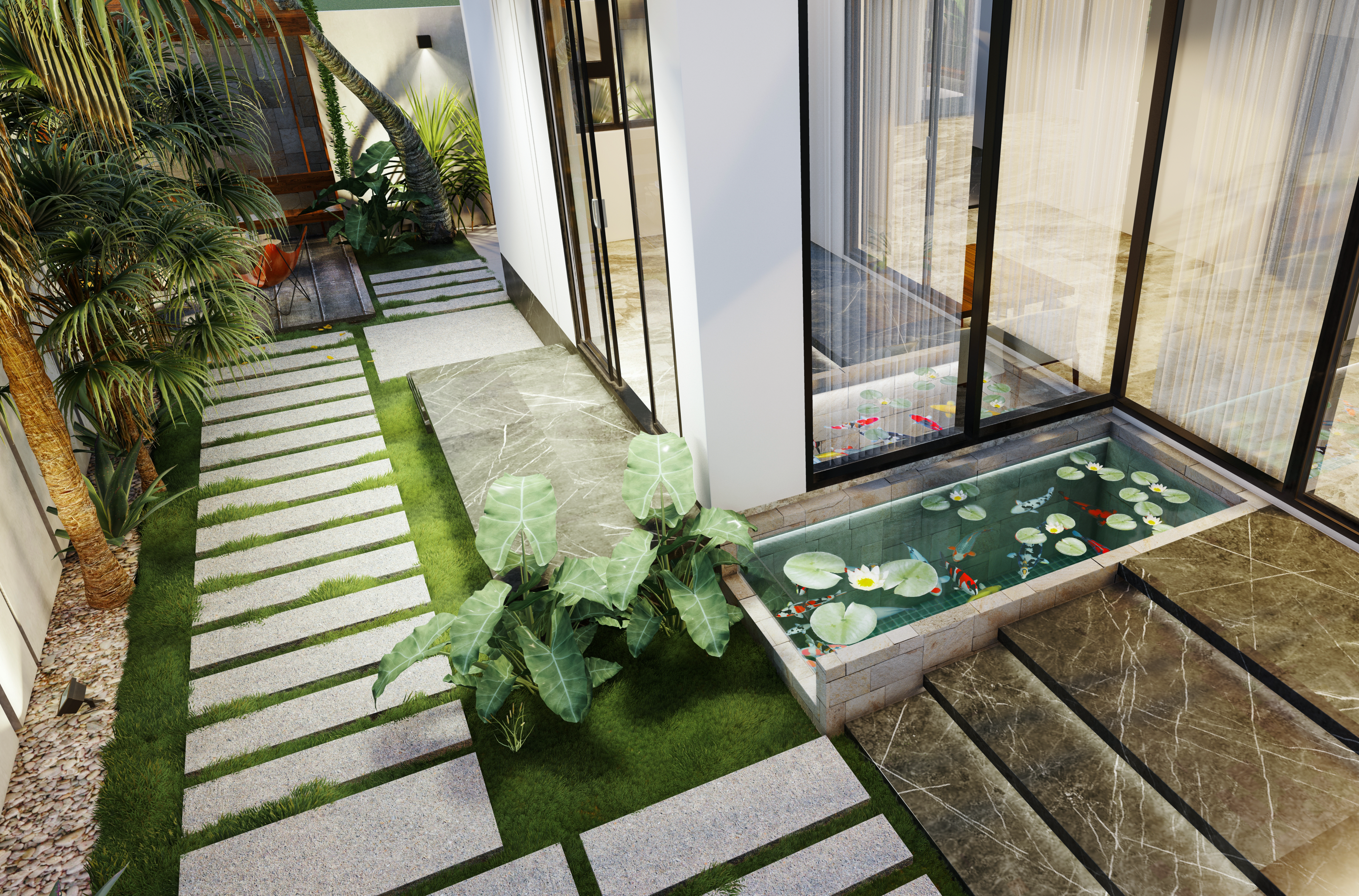 Thiết kế Biệt Thự tại Bình Dương BT HIỆN ĐẠI 1632971769 3