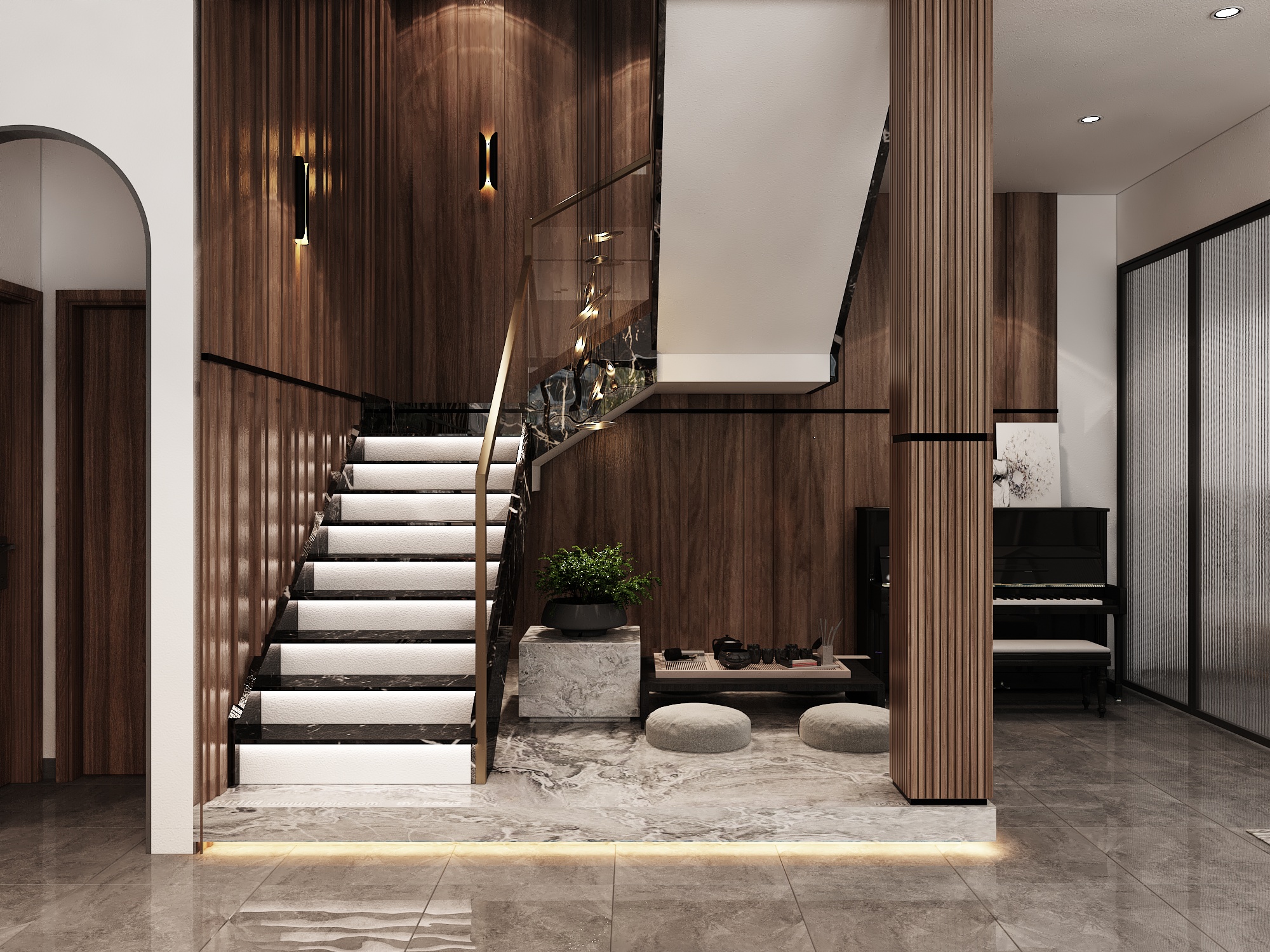 Thiết kế nội thất Biệt Thự tại Đồng Nai BIỆT THỰ ĐỒNG NAI 1633749118 6