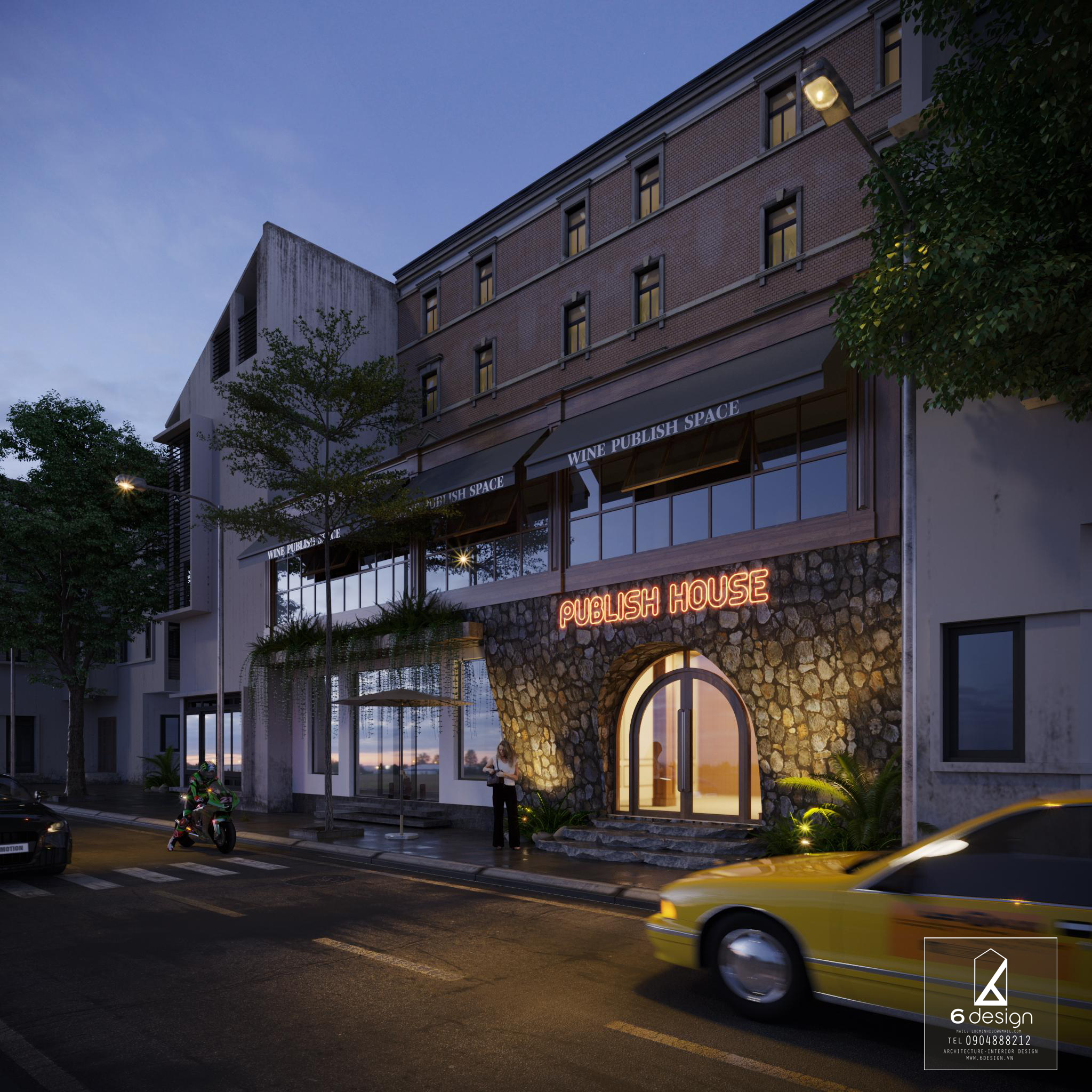 Thiết kế Cafe tại Quảng Ninh Thiết kế kiến trúc quán Pub độc đáo tại Vịnh Hạ Long 1635132478 1