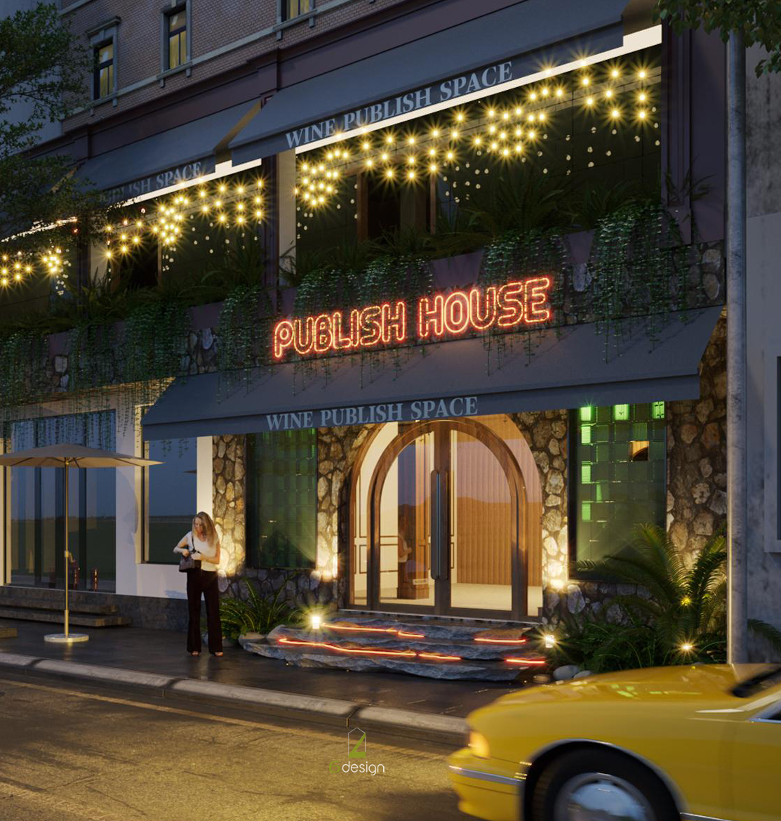 Thiết kế Cafe tại Quảng Ninh Thiết kế kiến trúc quán Pub độc đáo tại Vịnh Hạ Long 1635132478 3