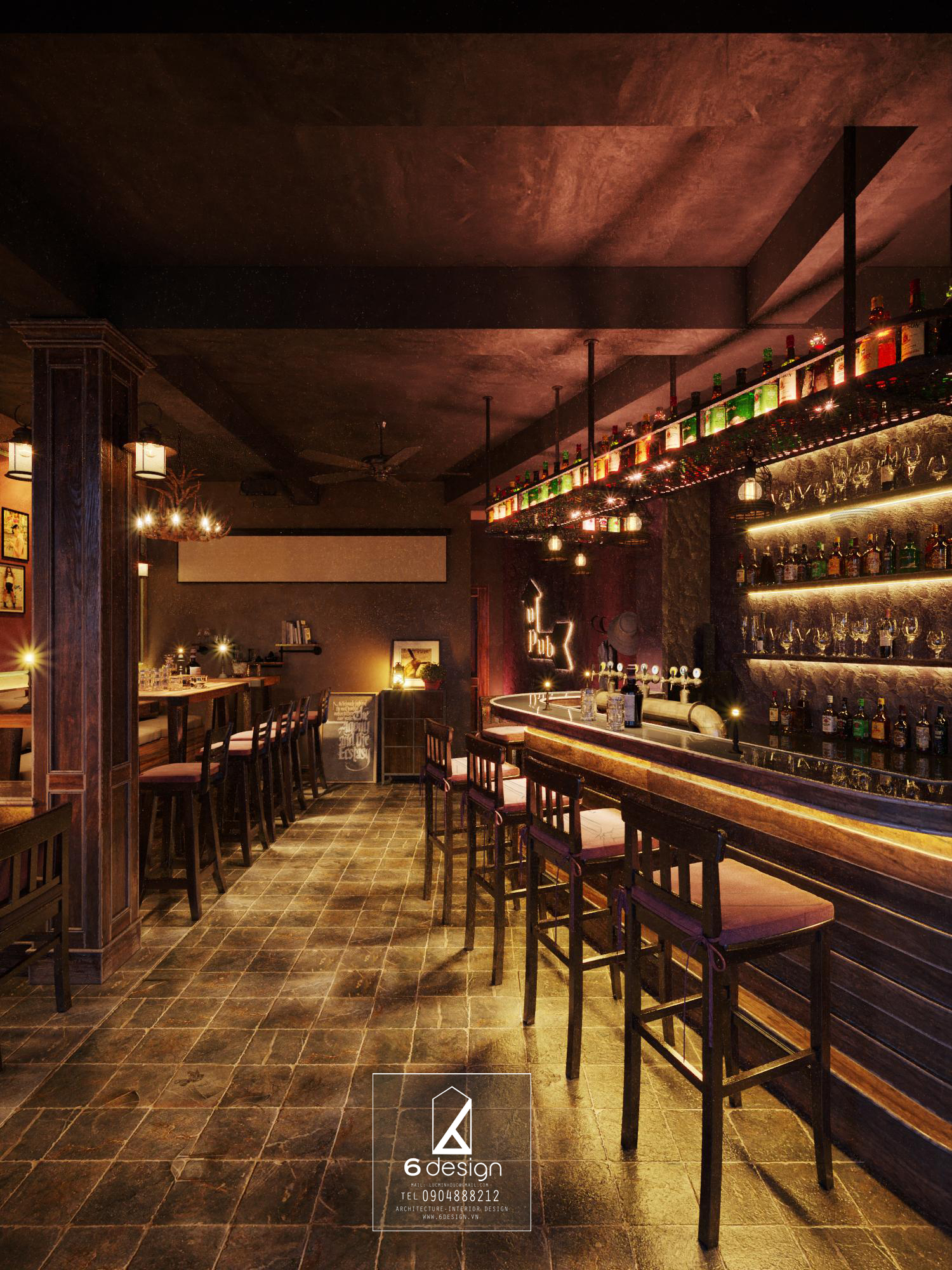 Thiết kế Cafe tại Quảng Ninh Thiết kế kiến trúc quán Pub độc đáo tại Vịnh Hạ Long 1635132480 4