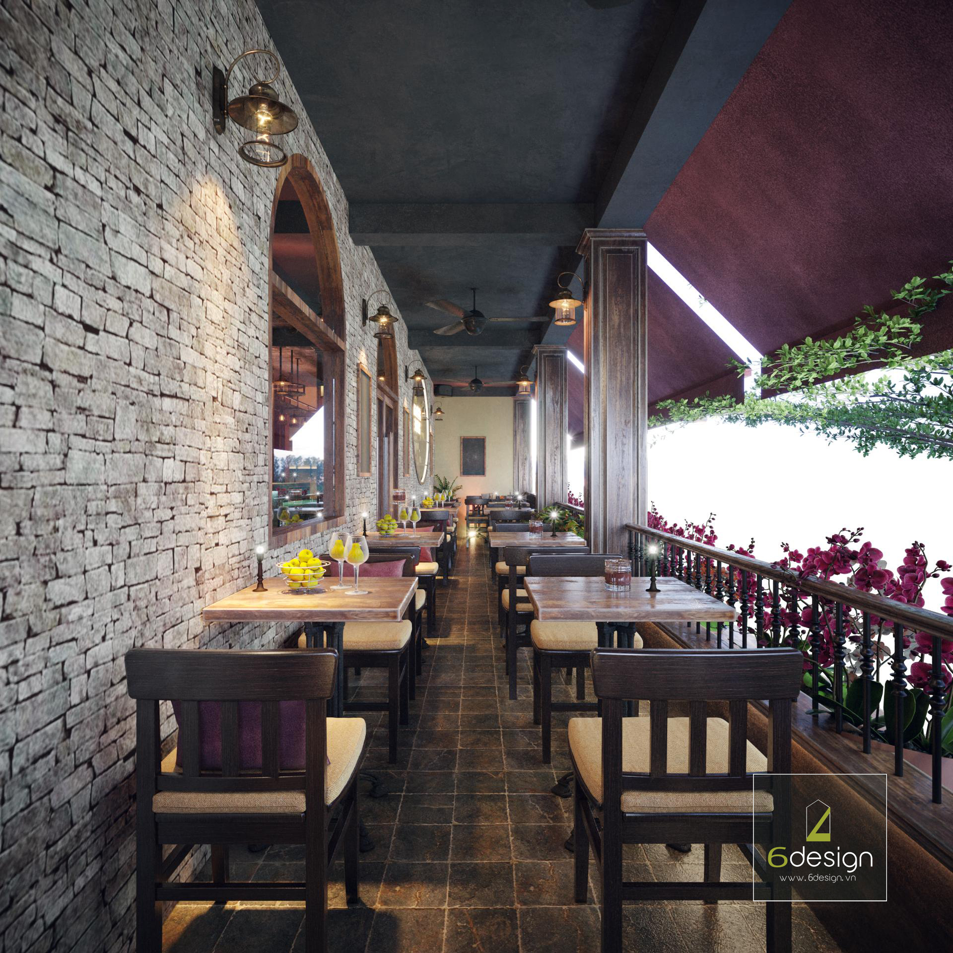 Thiết kế Cafe tại Quảng Ninh Thiết kế kiến trúc quán Pub độc đáo tại Vịnh Hạ Long 1635132481 12