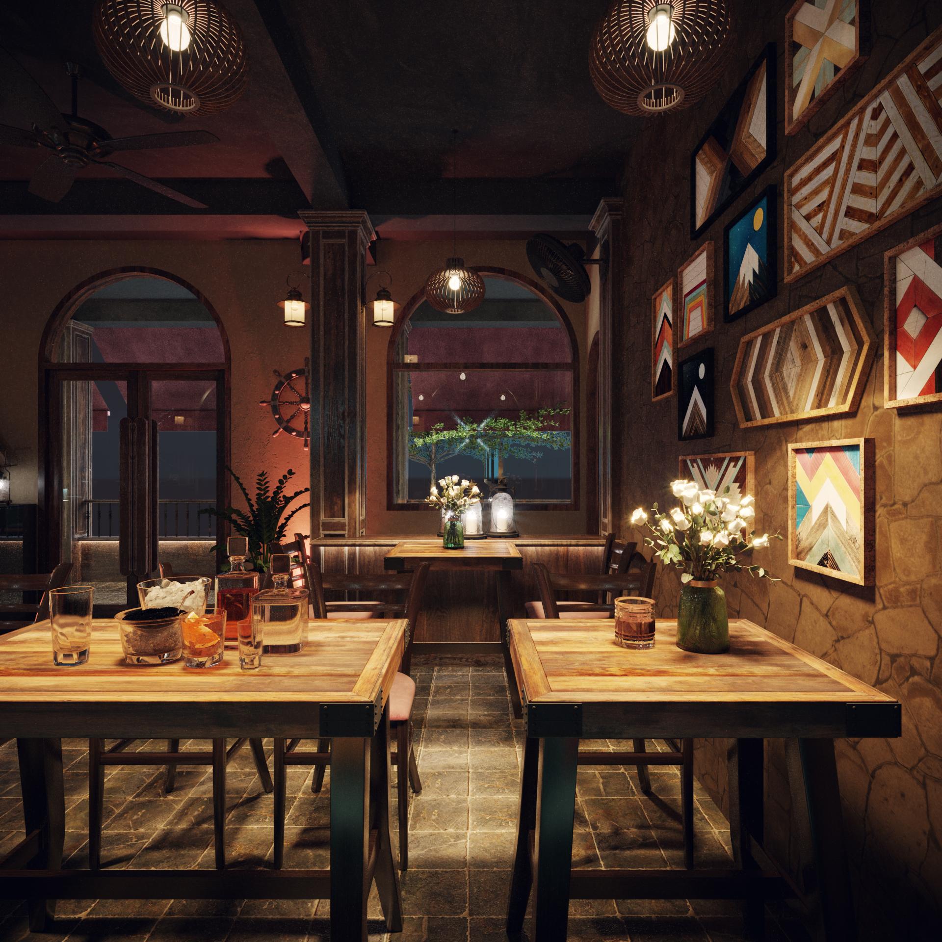 Thiết kế Cafe tại Quảng Ninh Thiết kế kiến trúc quán Pub độc đáo tại Vịnh Hạ Long 1635132482 15