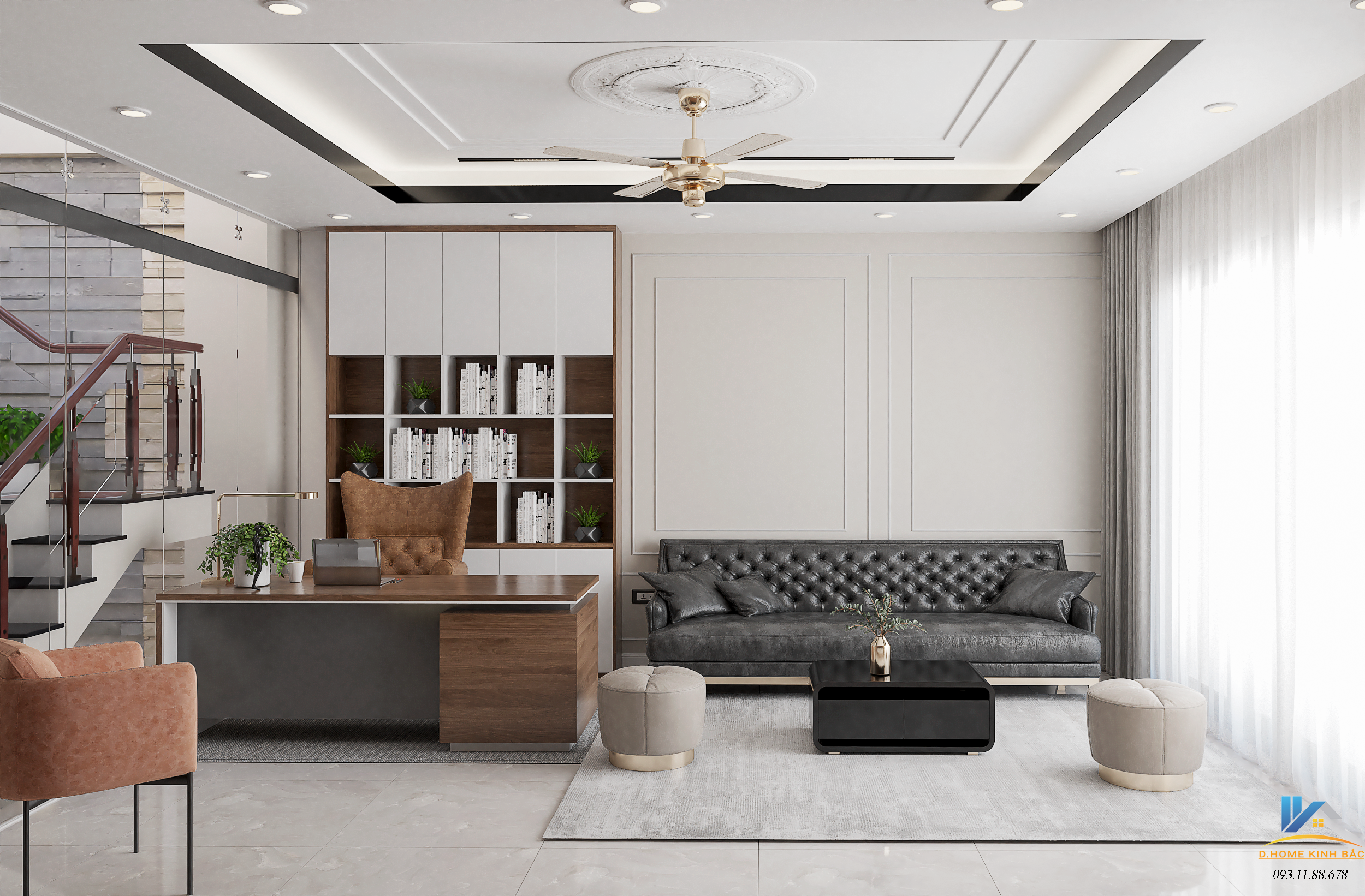 Thiết kế nội thất Biệt Thự tại Bắc Ninh HIMLAM_CL12-C16 1637570948 4