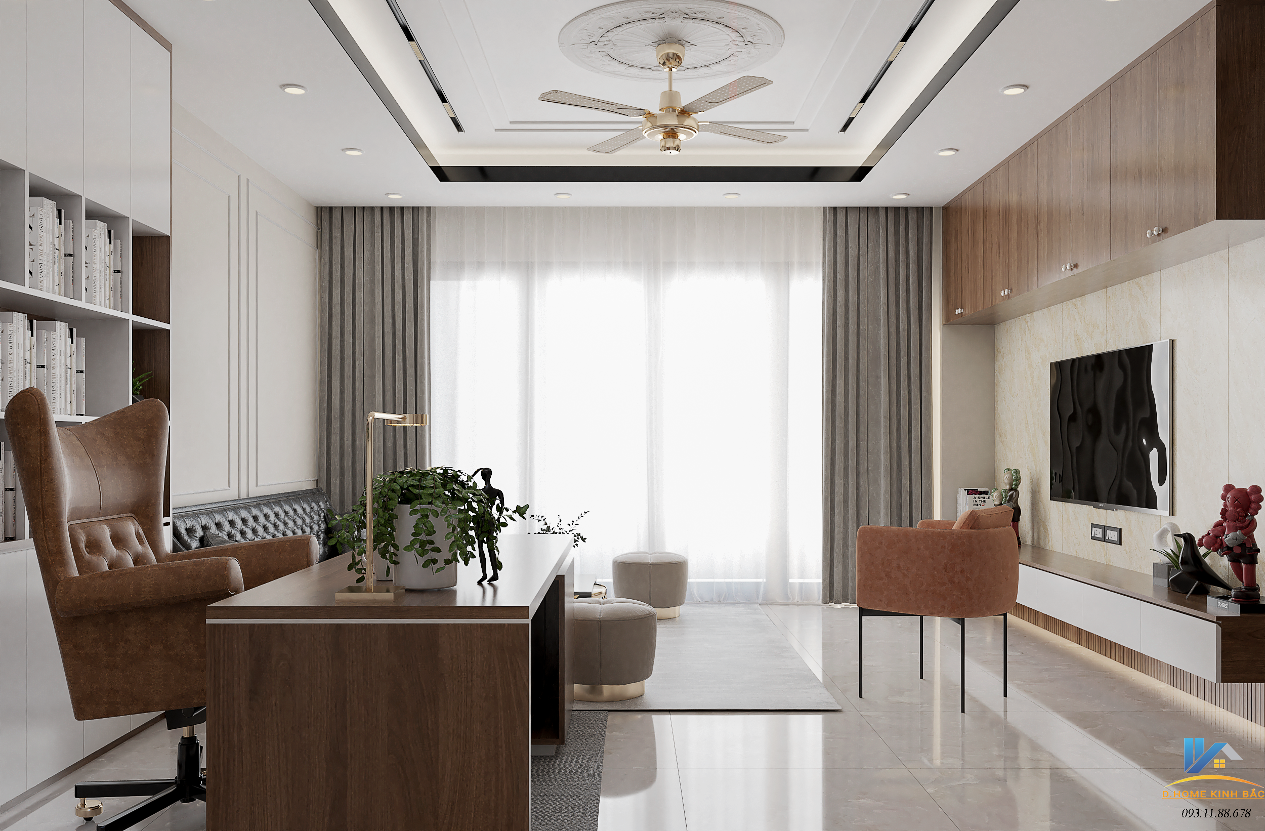 Thiết kế nội thất Biệt Thự tại Bắc Ninh HIMLAM_CL12-C16 1637570948 5