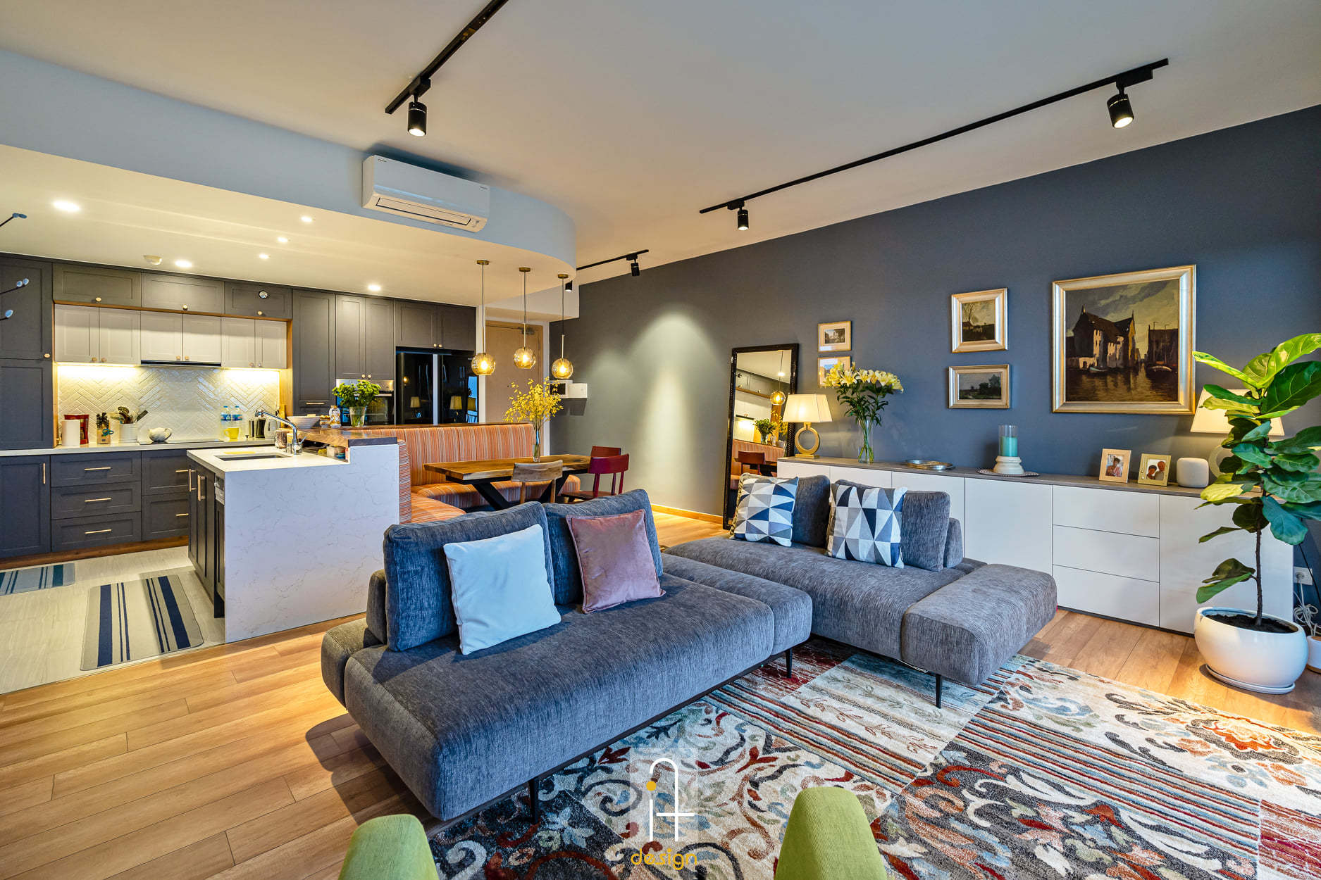 Thiết kế nội thất Chung Cư tại Hồ Chí Minh PALM HEIGHT  - NƠI CHỐN THÂN QUEN 1638345072 3