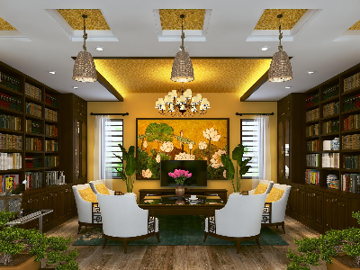 Thiết kế nội thất Biệt Thự tại Hà Nội NHÀ Ô THI