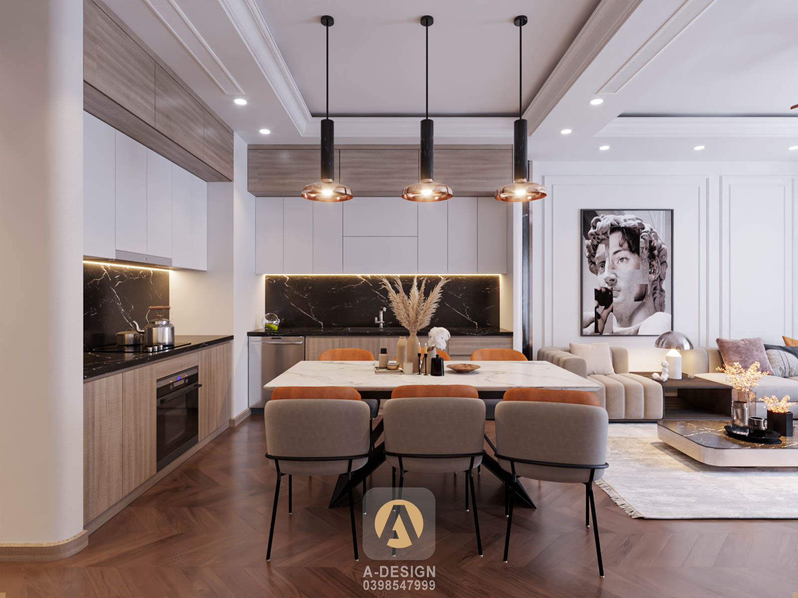 Thiết kế nội thất Chung Cư tại Hà Nội Căn hộ Royal City - C Hương R2-27-16 1642343300 3