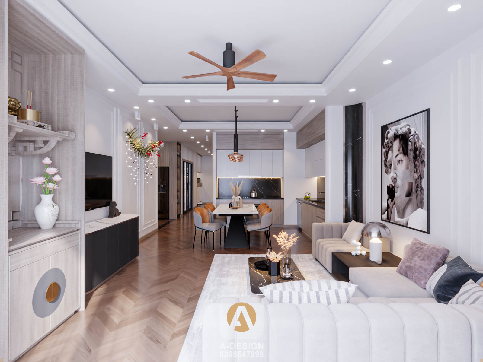 Thiết kế nội thất Chung Cư tại Hà Nội Căn hộ Royal City - C Hương R2-27-16 1642343300 6