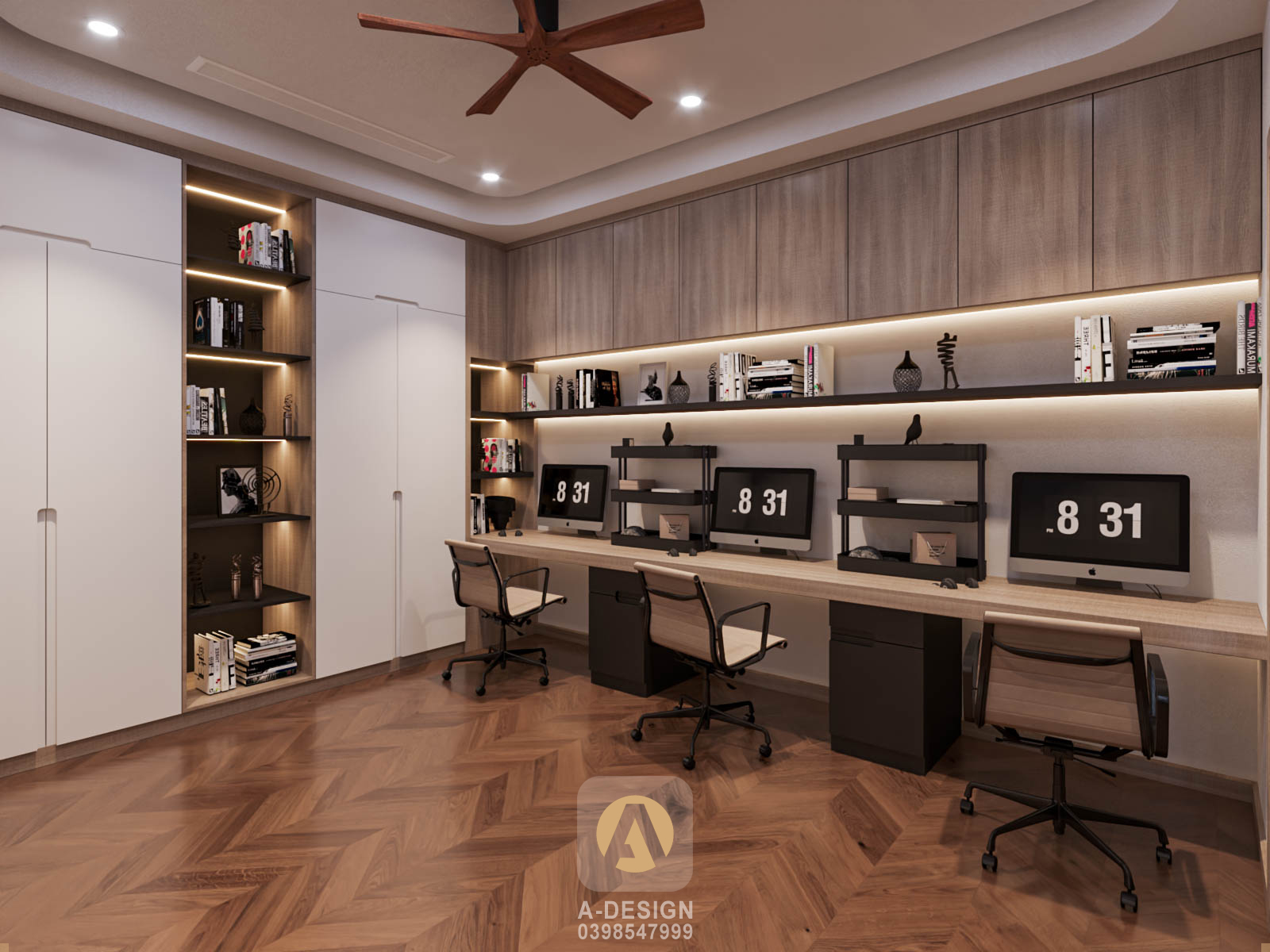 Thiết kế nội thất Chung Cư tại Hà Nội Căn hộ Royal City - C Hương R2-27-16 1642343301 11