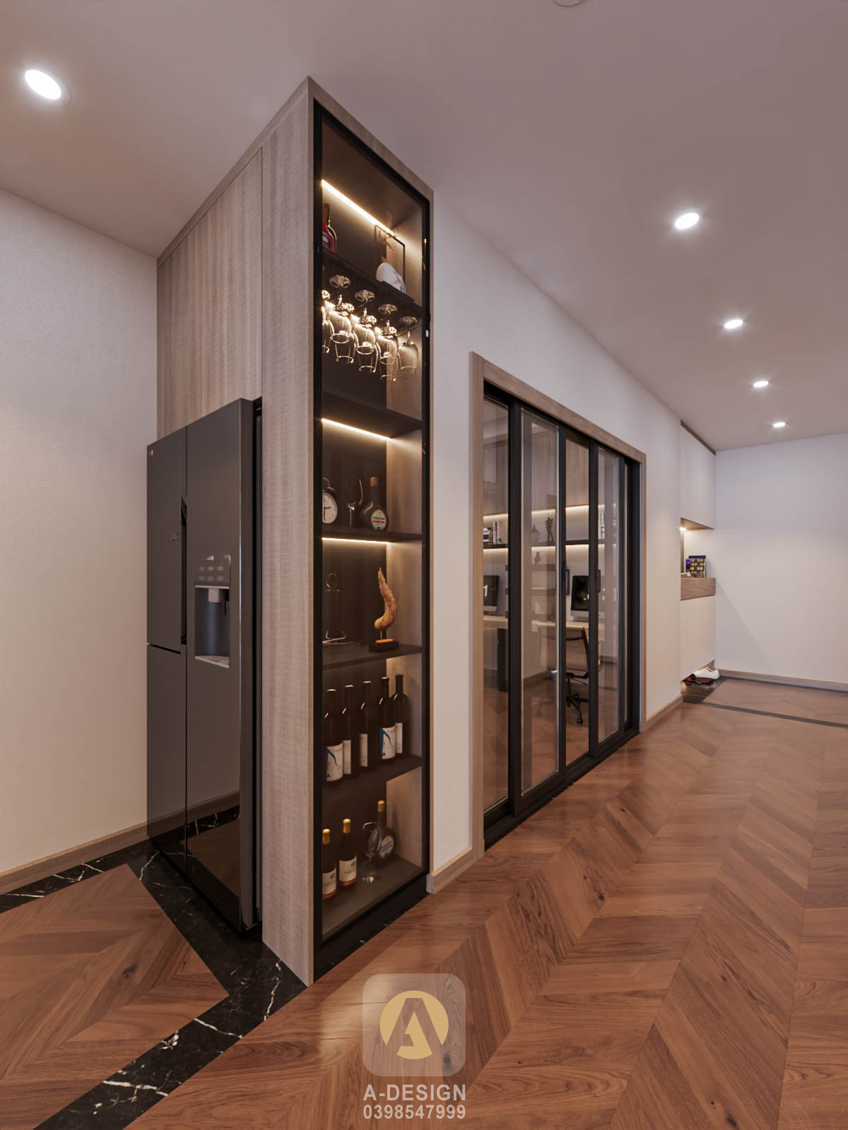 Thiết kế nội thất Chung Cư tại Hà Nội Căn hộ Royal City - C Hương R2-27-16 1642343301 9