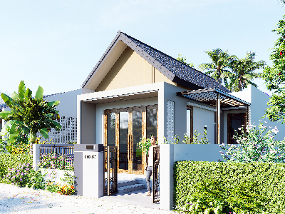 Thiết kế Nhà tại Long An X HOUSE