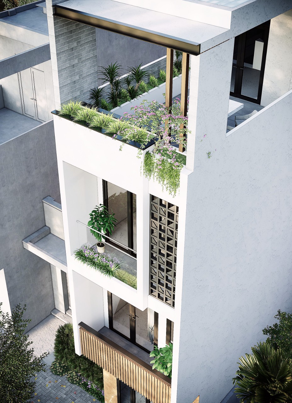 Thiết kế Nhà Mặt Phố tại Long An HOUSE M211 1644554332 4