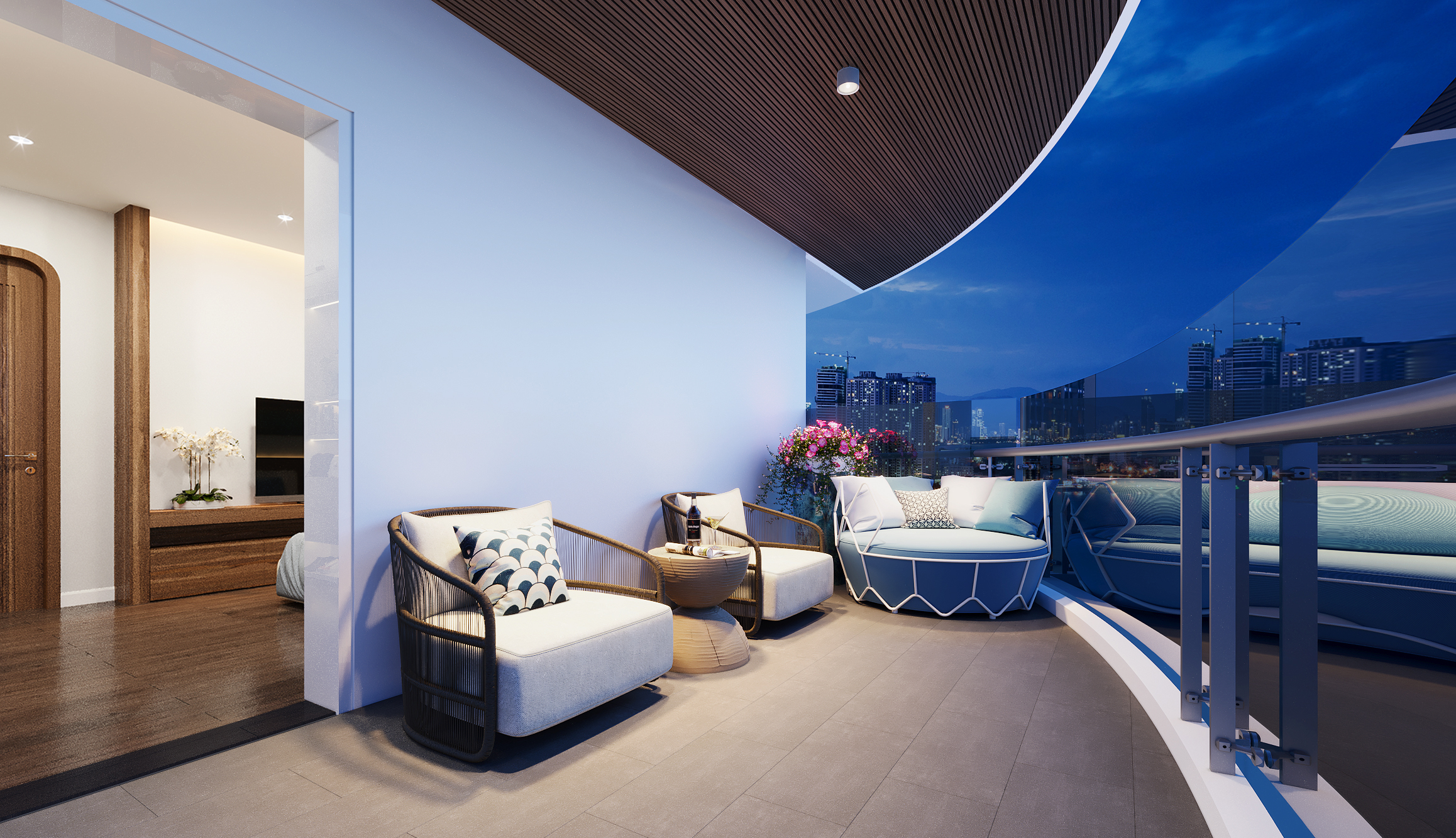 Thiết kế nội thất Chung Cư tại Quảng Ninh PENHOUSE_HL 1645952351 0