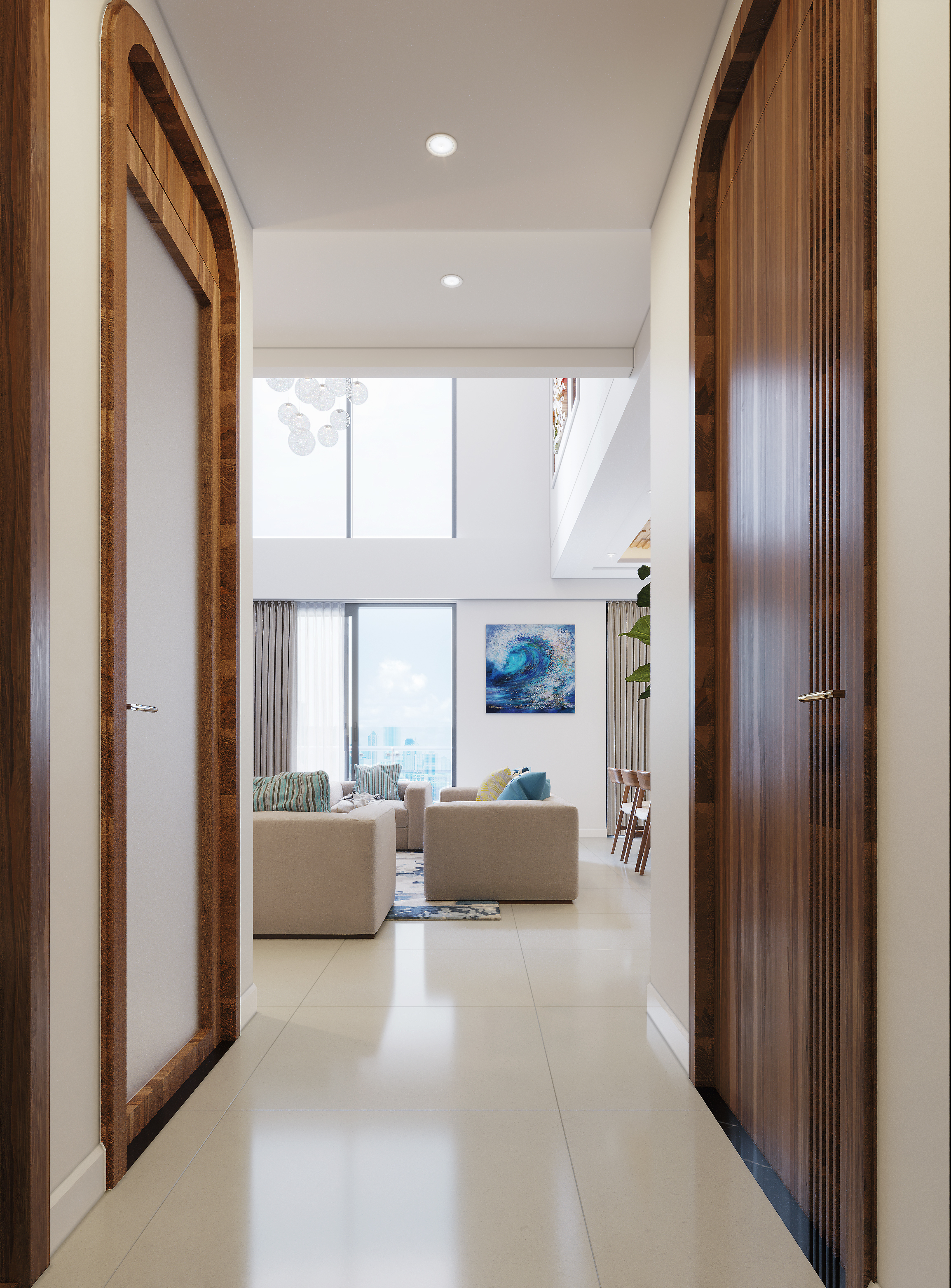 Thiết kế nội thất Chung Cư tại Quảng Ninh PENHOUSE_HL 1645952351 4