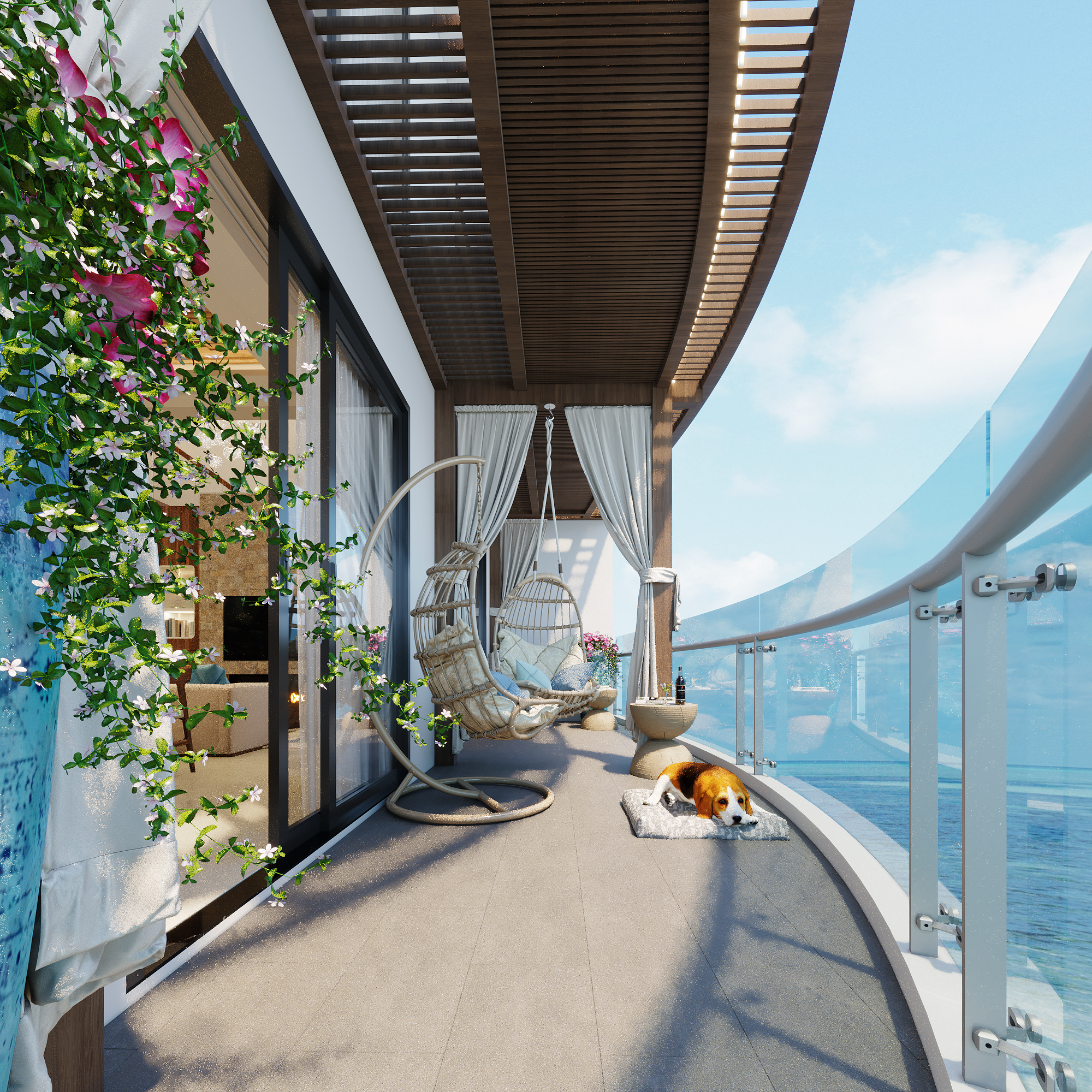 Thiết kế nội thất Chung Cư tại Quảng Ninh PENHOUSE_HL 1645952354 8