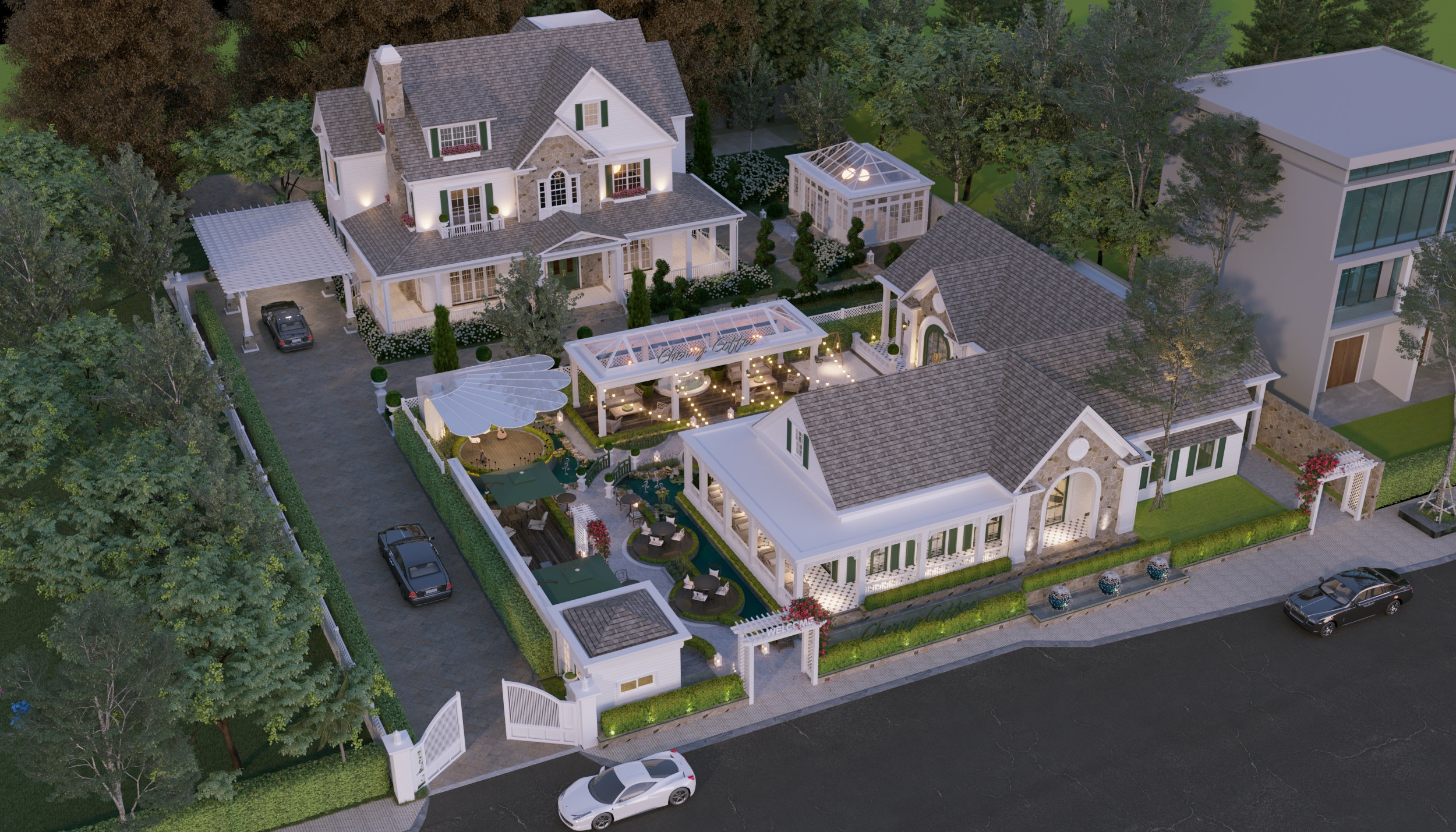 Thiết kế Biệt Thự tại Hồ Chí Minh VINH VILLA & COFFÊ 1646211866 0