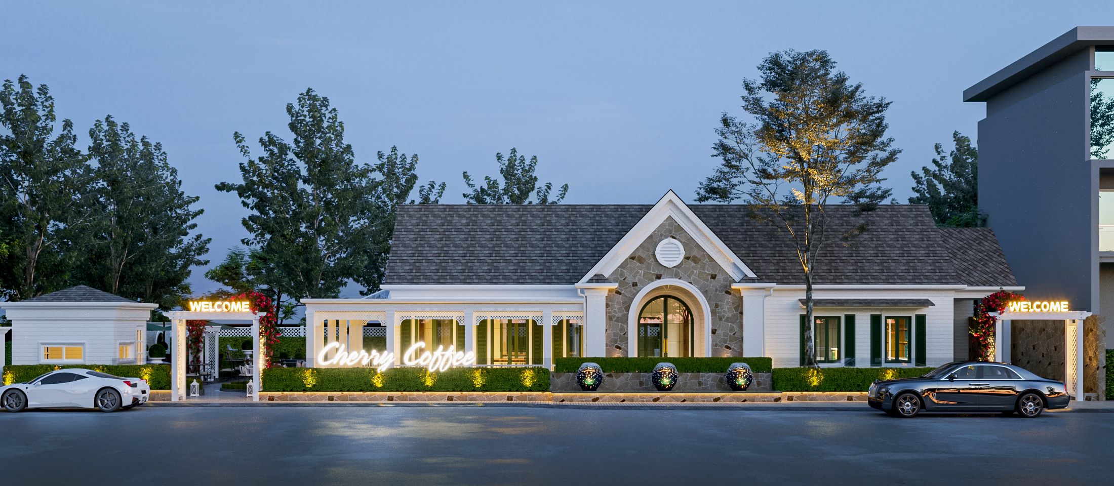 Thiết kế Biệt Thự tại Hồ Chí Minh VINH VILLA & COFFÊ 1646211866 1