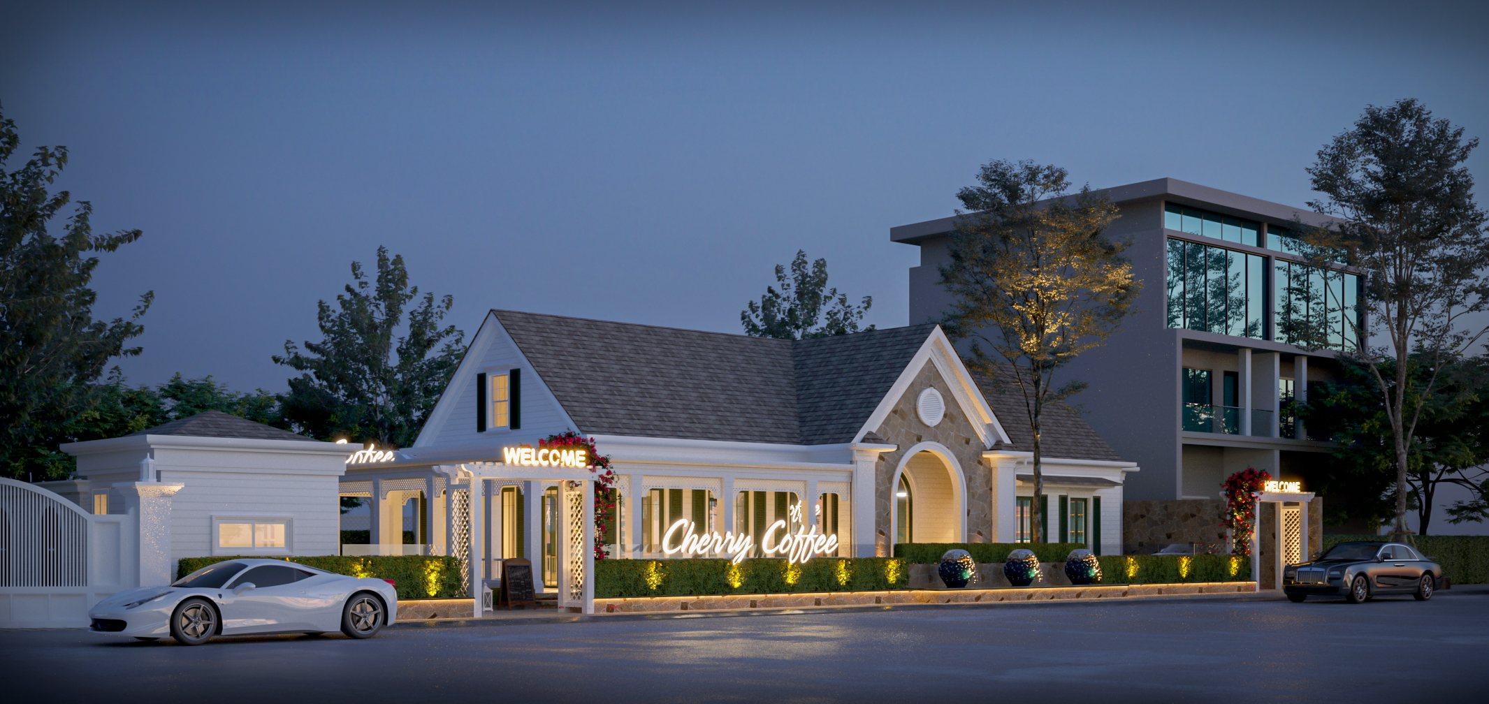 Thiết kế Biệt Thự tại Hồ Chí Minh VINH VILLA & COFFÊ 1646211866 2